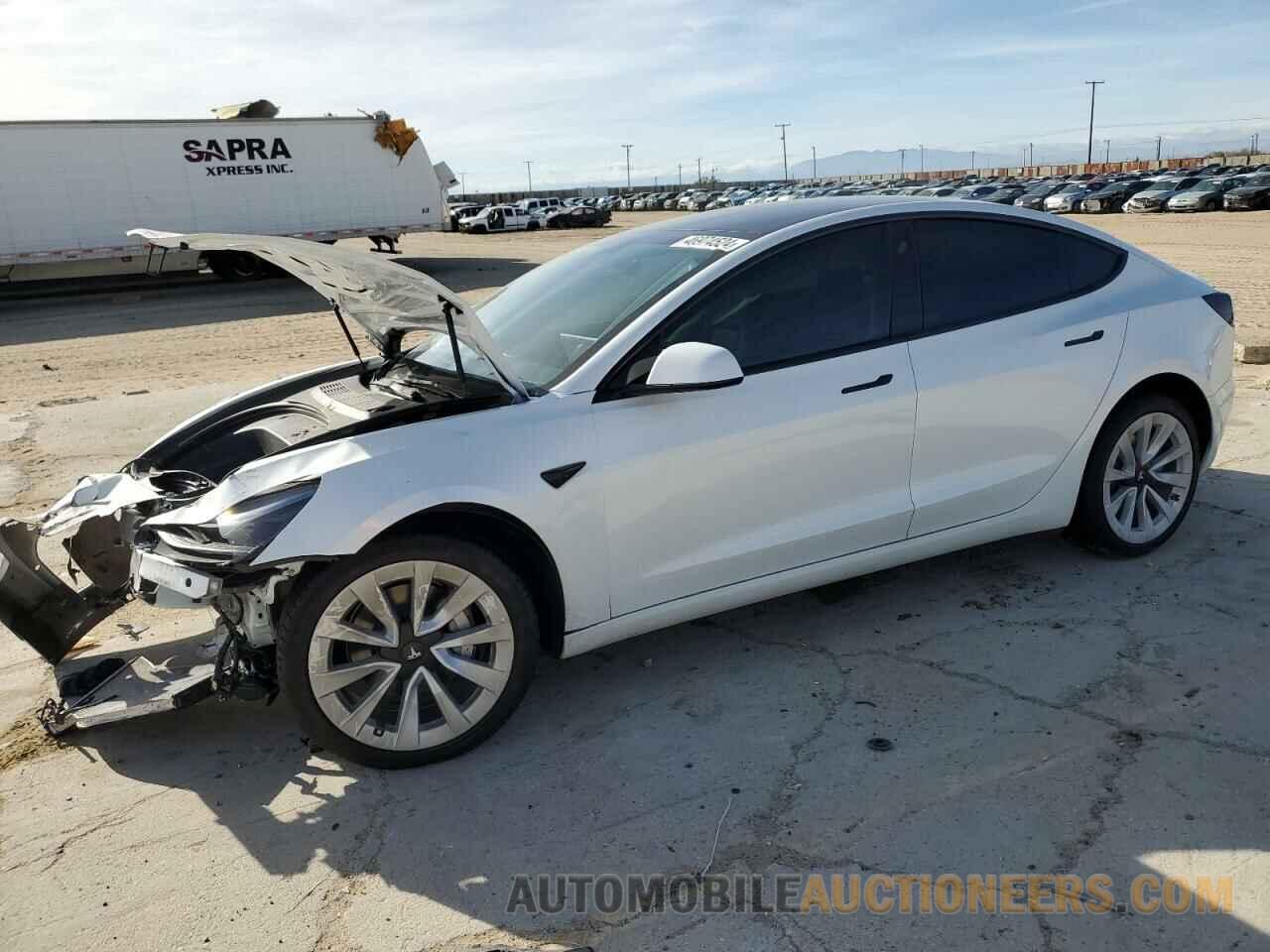 5YJ3E1EB4NF209832 TESLA MODEL 3 2022