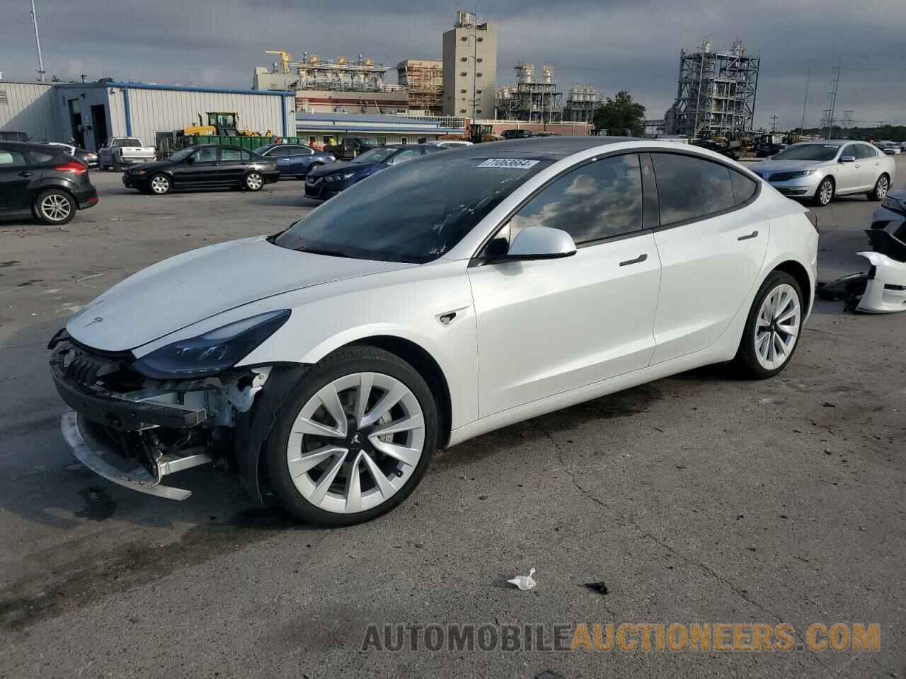 5YJ3E1EB4NF238716 TESLA MODEL 3 2022