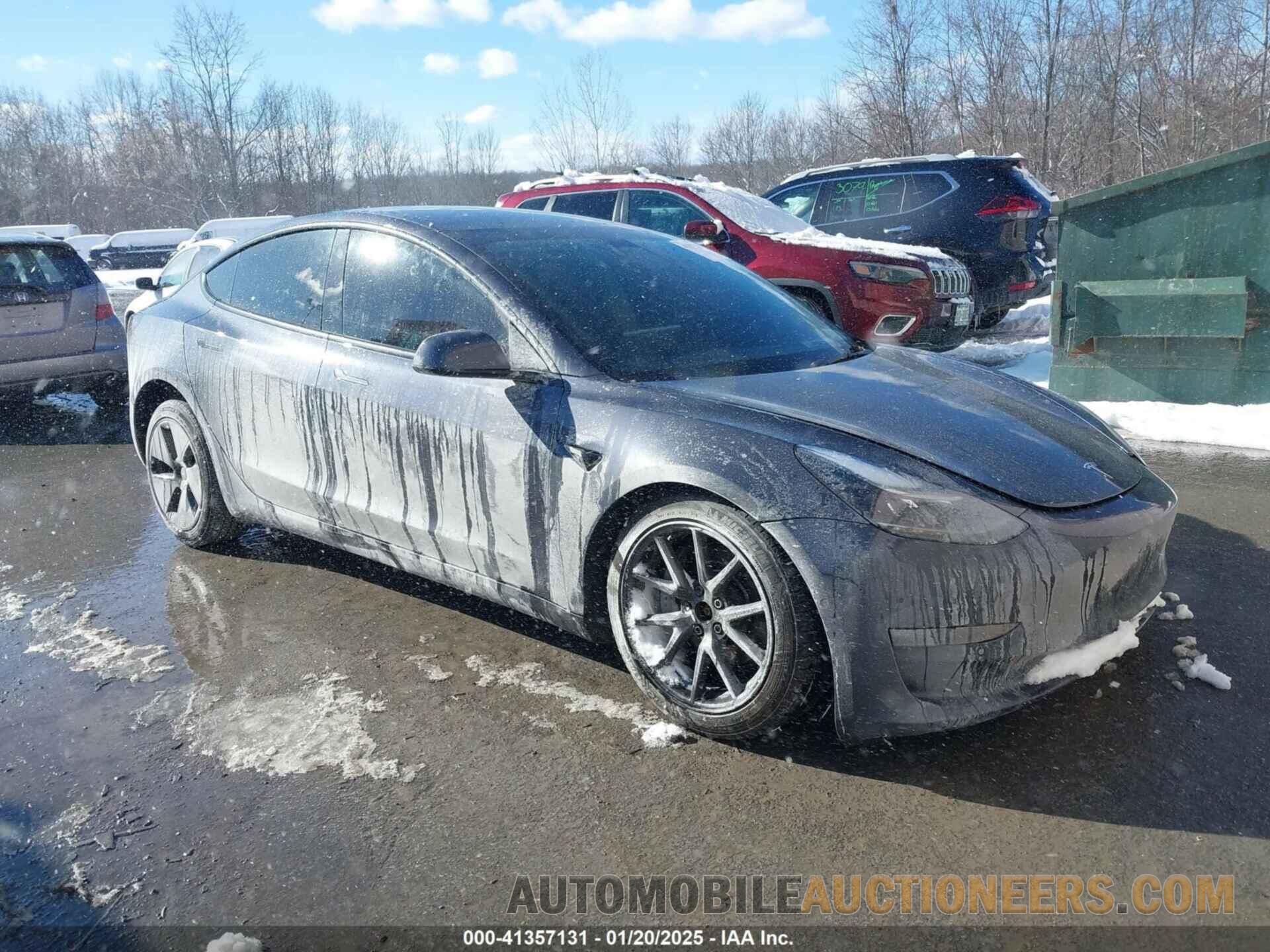 5YJ3E1EB4NF250459 TESLA MODEL 3 2022