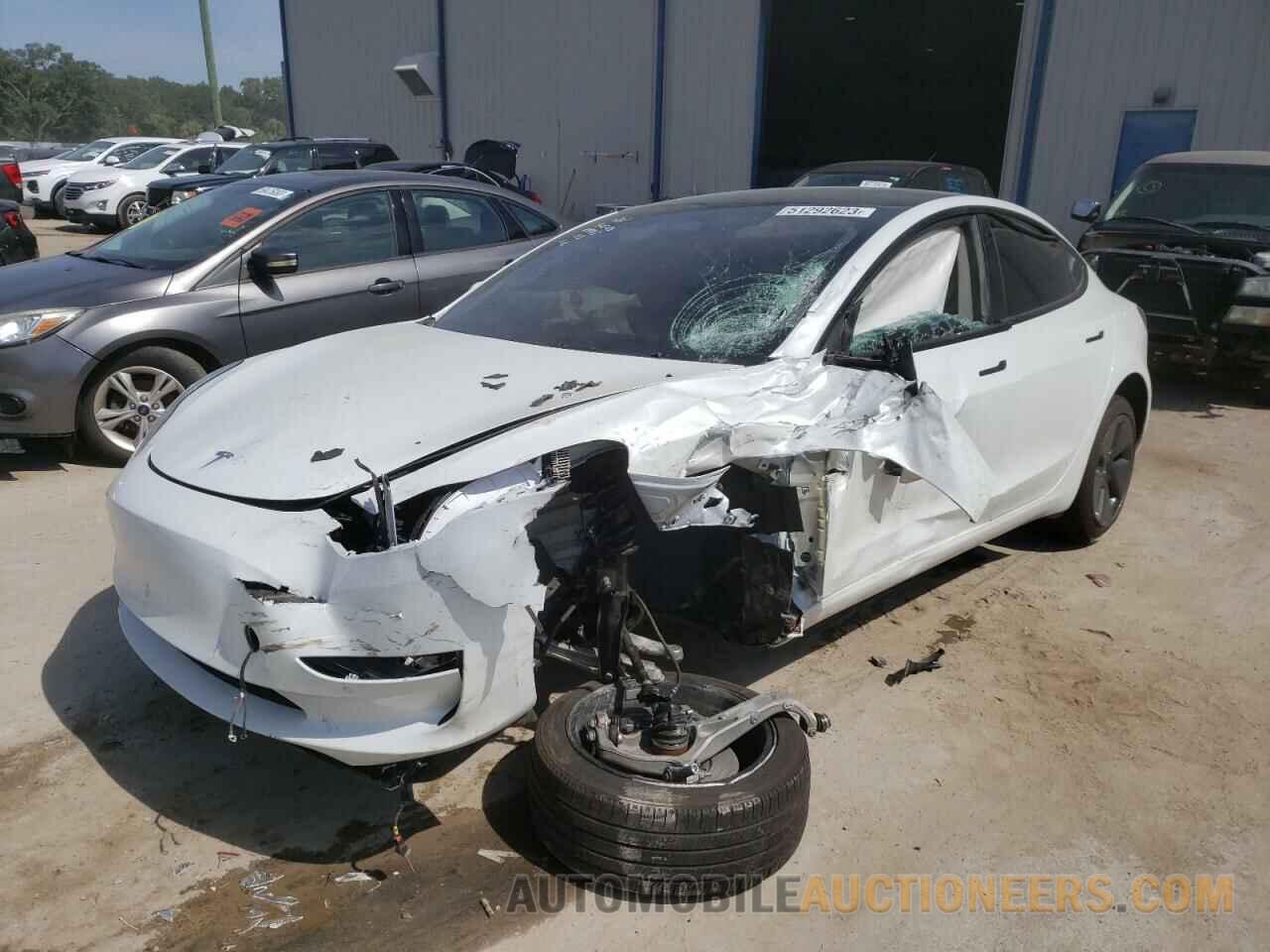 5YJ3E1EB4NF259047 TESLA MODEL 3 2022