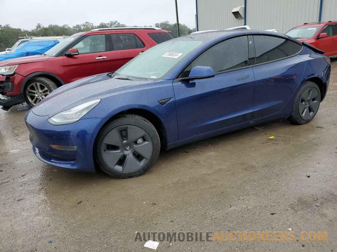 5YJ3E1EB4NF260781 TESLA MODEL 3 2022