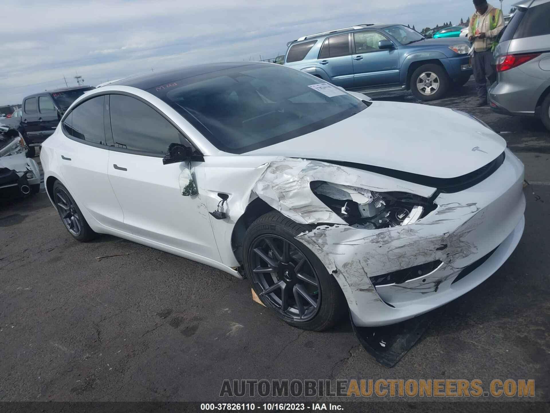 5YJ3E1EB4NF261364 TESLA MODEL 3 2022