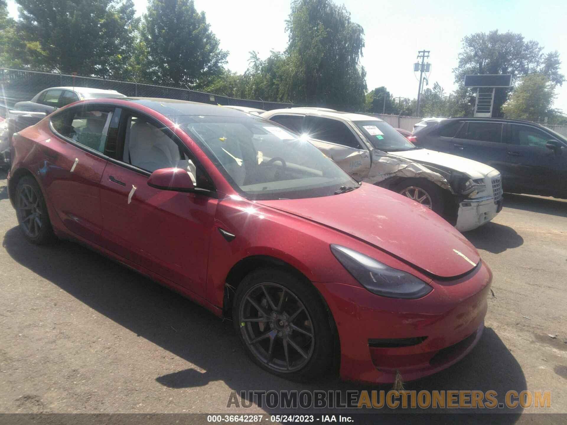 5YJ3E1EB4NF263650 TESLA MODEL 3 2022