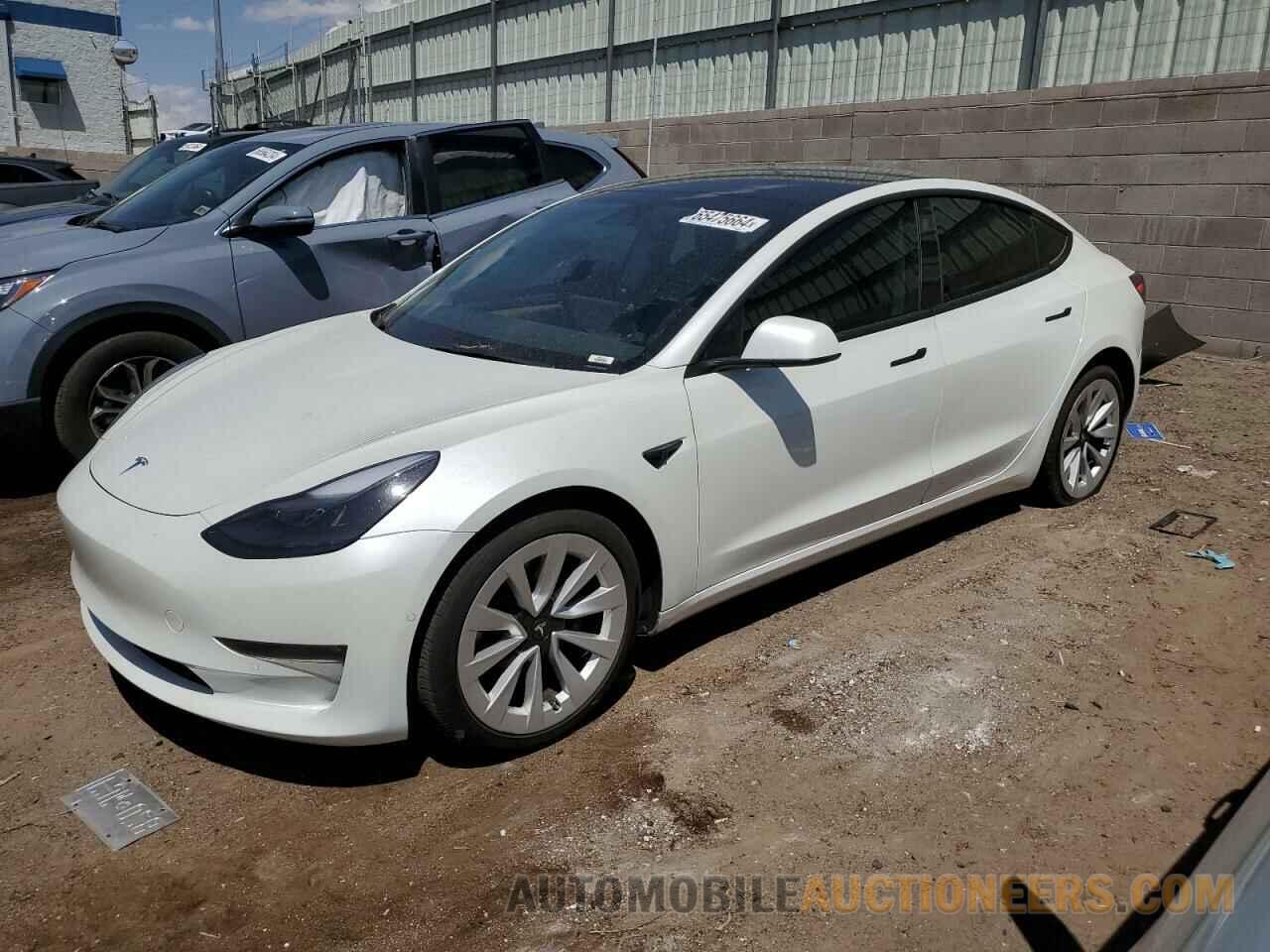 5YJ3E1EB4NF270839 TESLA MODEL 3 2022