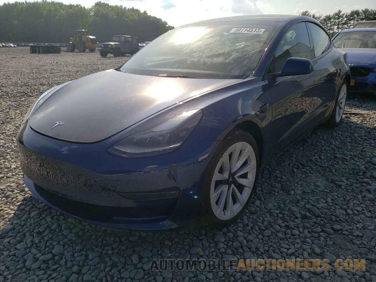 5YJ3E1EB4NF273059 TESLA MODEL 3 2022