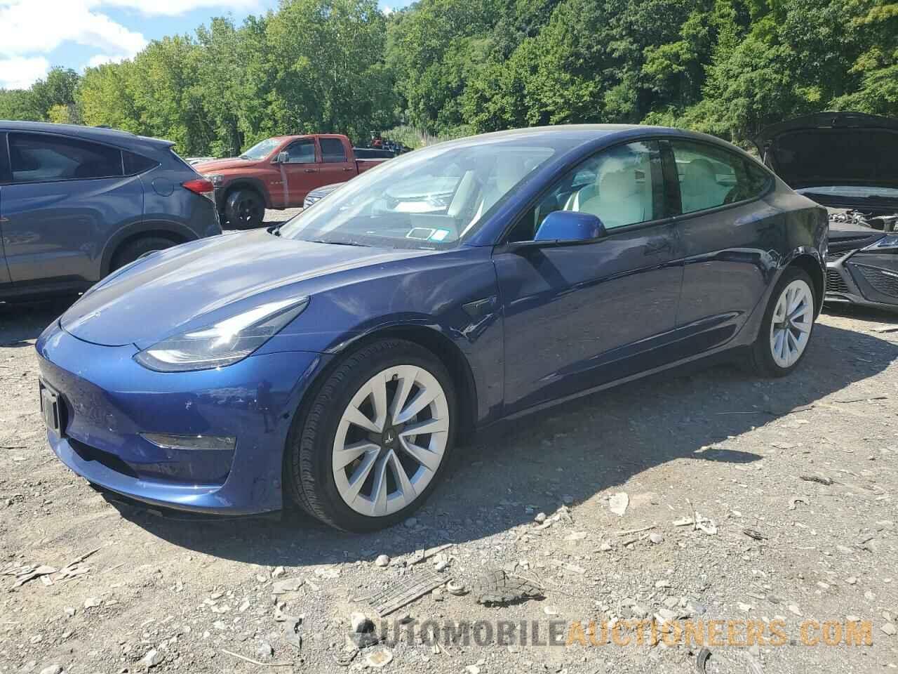 5YJ3E1EB4NF277564 TESLA MODEL 3 2022