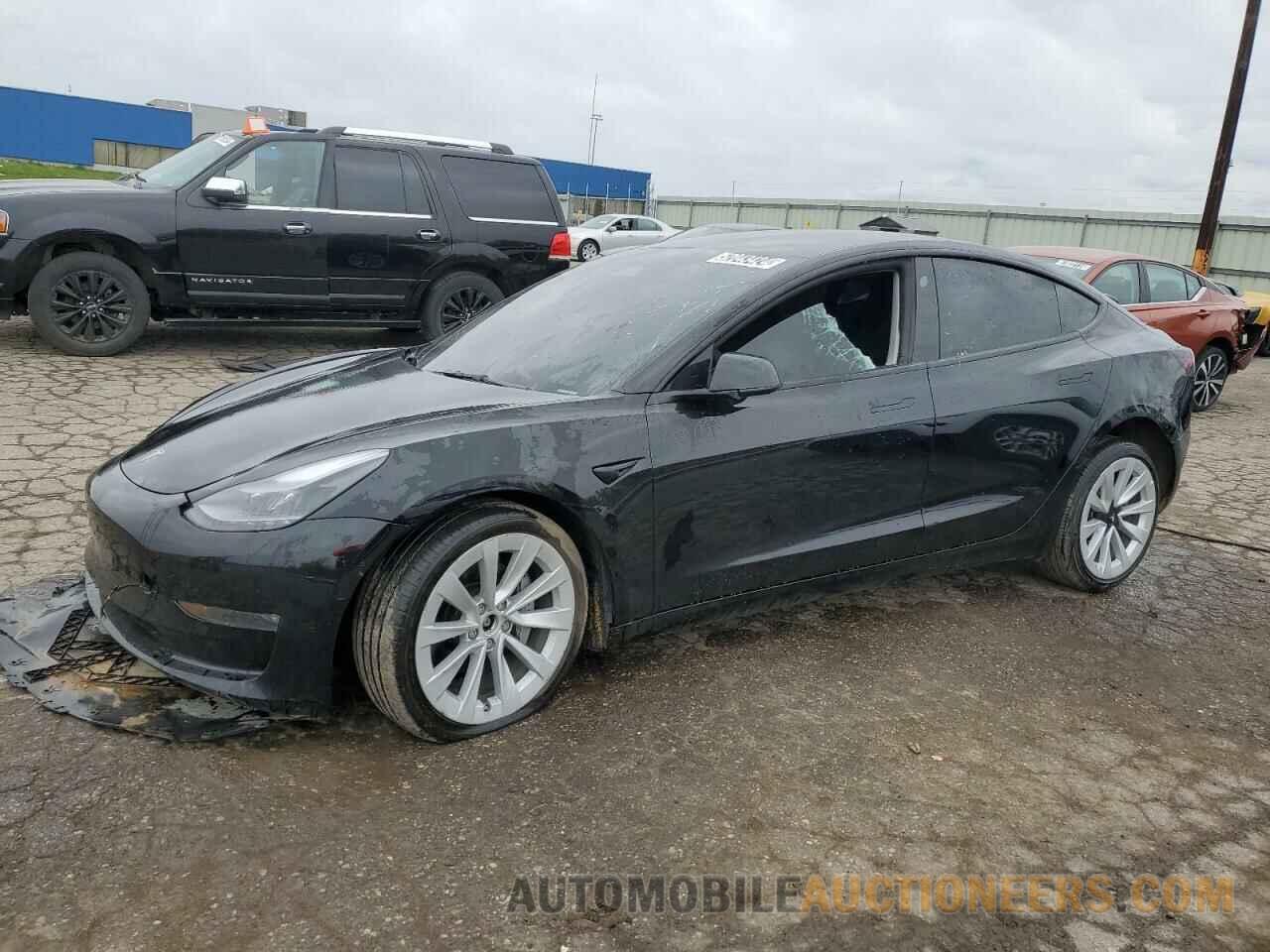 5YJ3E1EB4NF288192 TESLA MODEL 3 2022