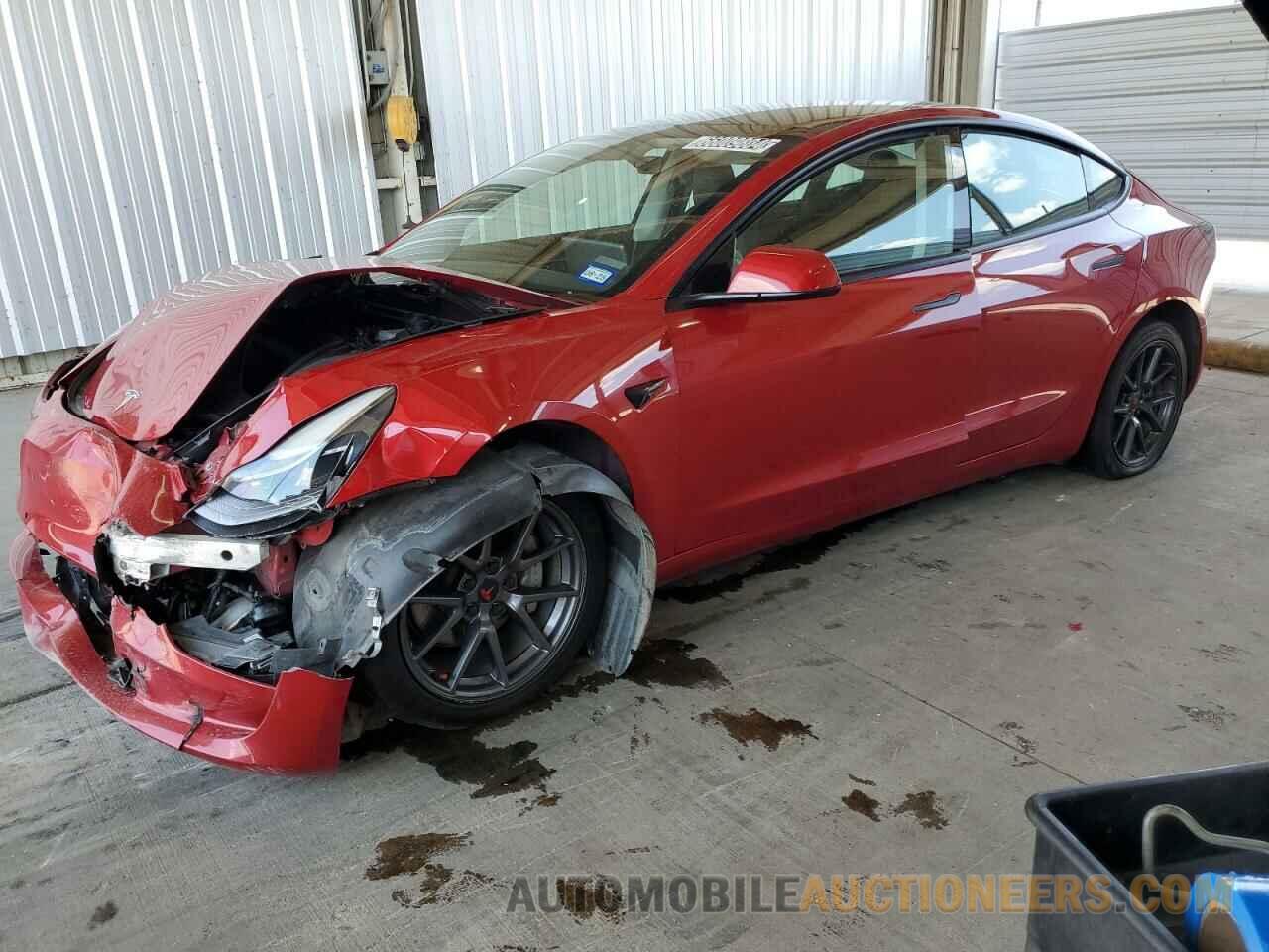 5YJ3E1EB4NF288452 TESLA MODEL 3 2022