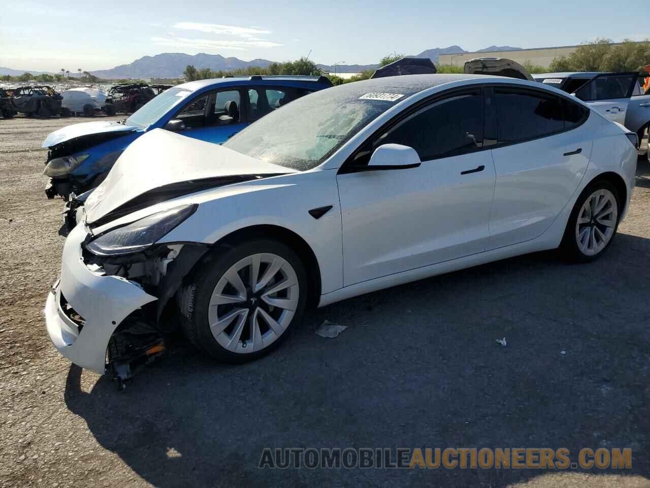 5YJ3E1EB4NF309512 TESLA MODEL 3 2022