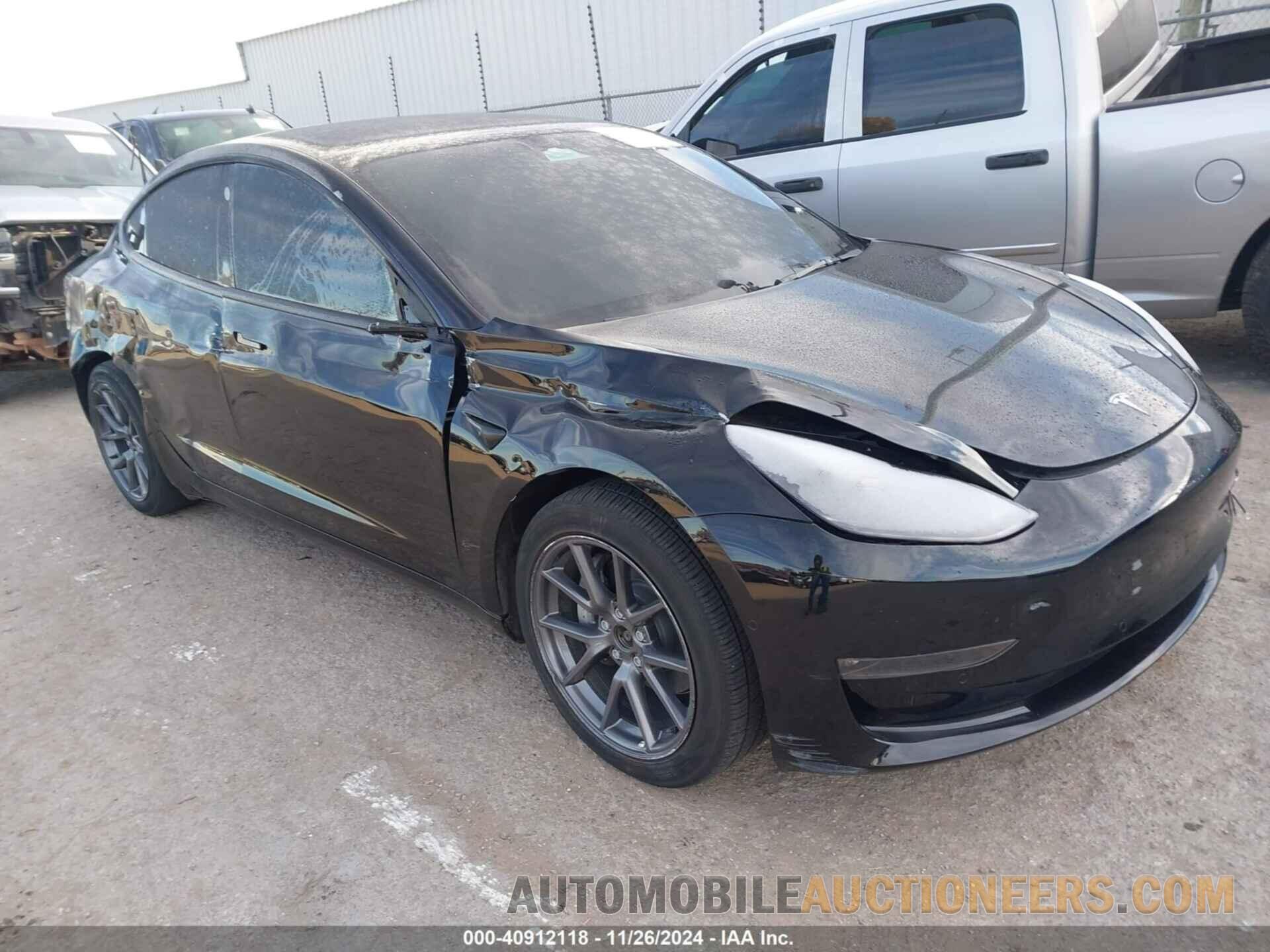 5YJ3E1EB4NF342798 TESLA MODEL 3 2022