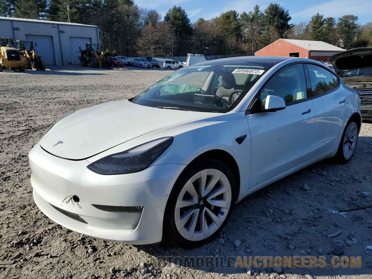 5YJ3E1EB4NF351677 TESLA MODEL 3 2022