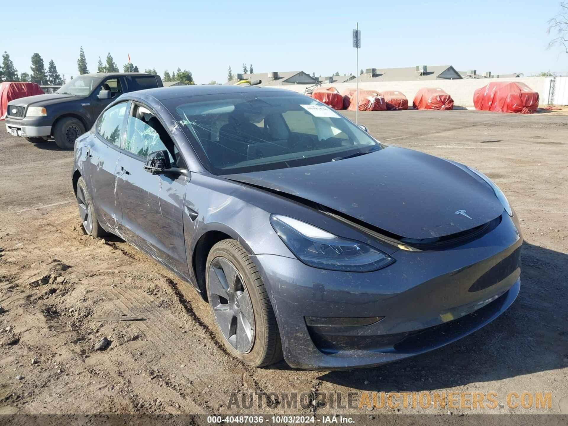 5YJ3E1EB4NF353154 TESLA MODEL 3 2022