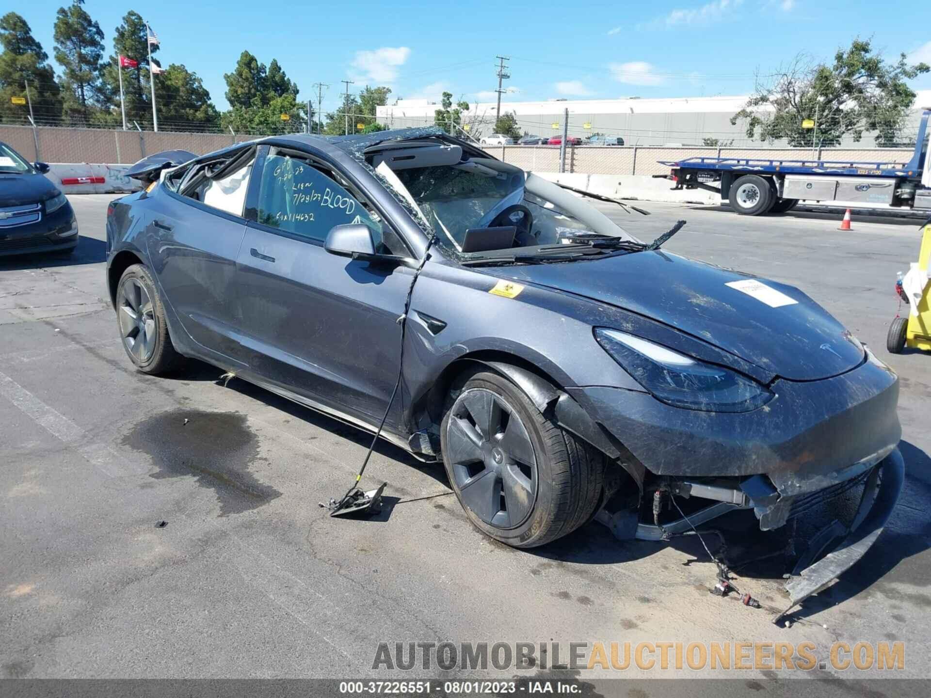 5YJ3E1EB4PF462538 TESLA MODEL 3 2023