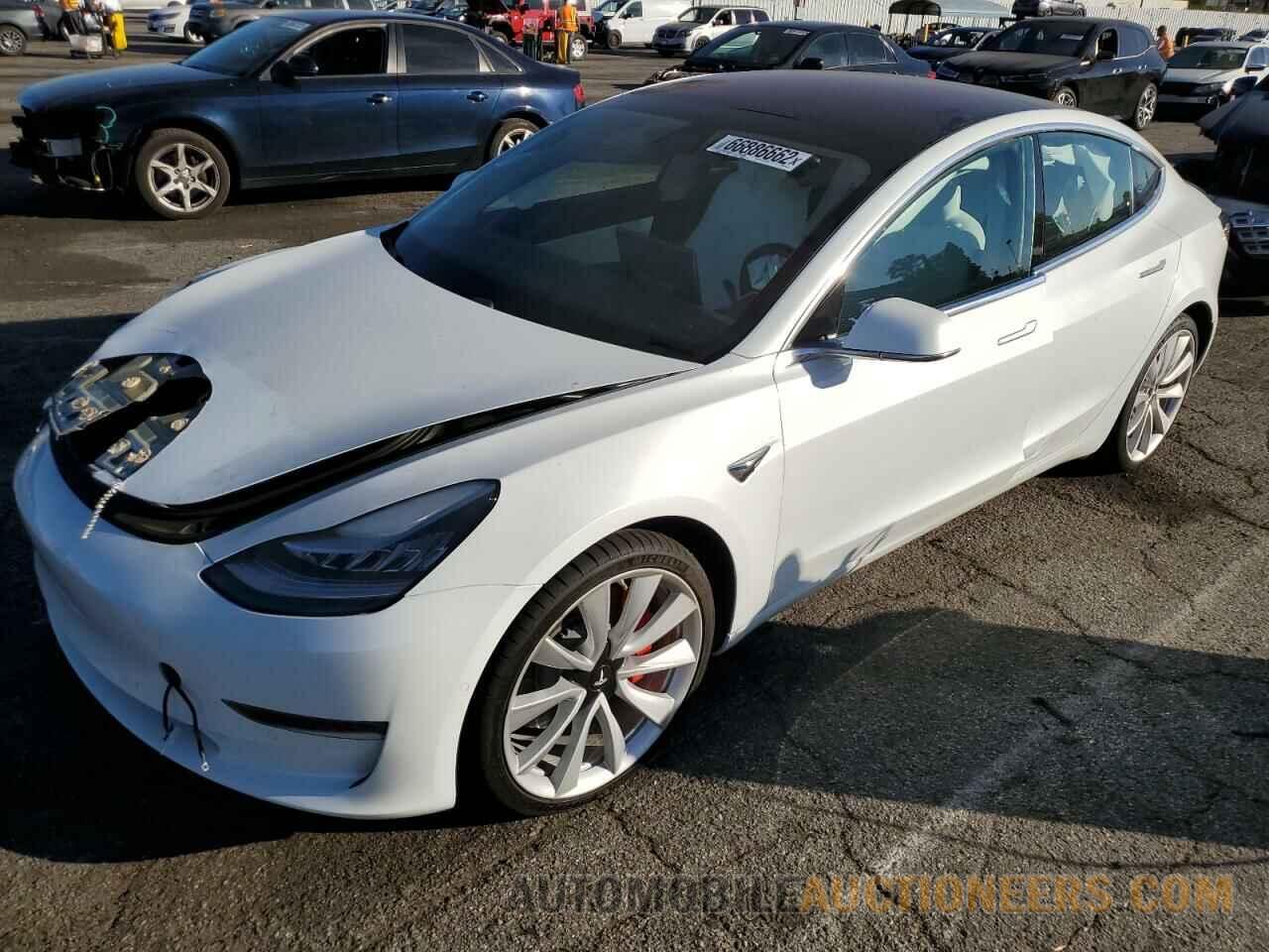 5YJ3E1EB5JF074614 TESLA MODEL 3 2018