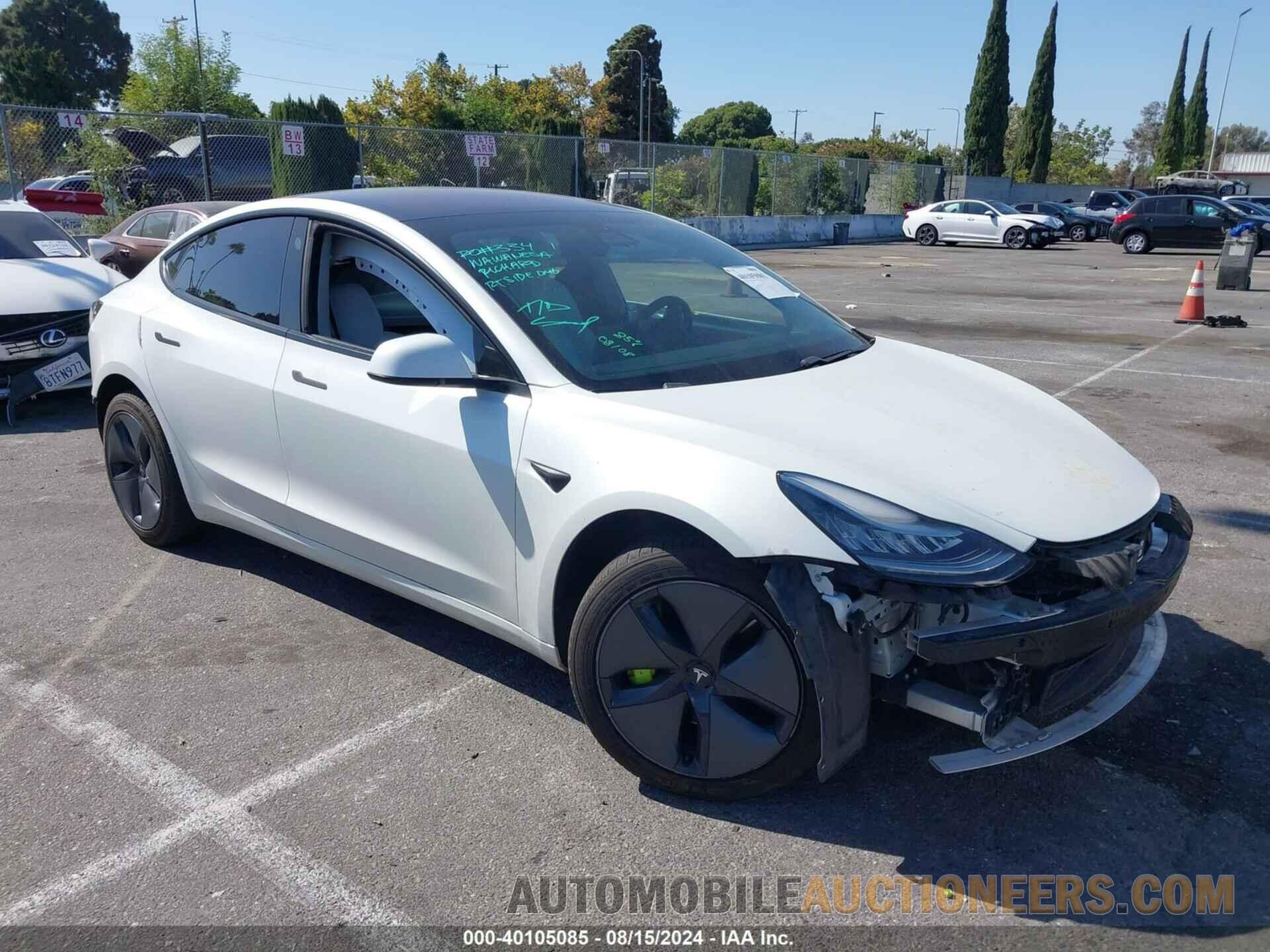 5YJ3E1EB5JF112939 TESLA MODEL 3 2018