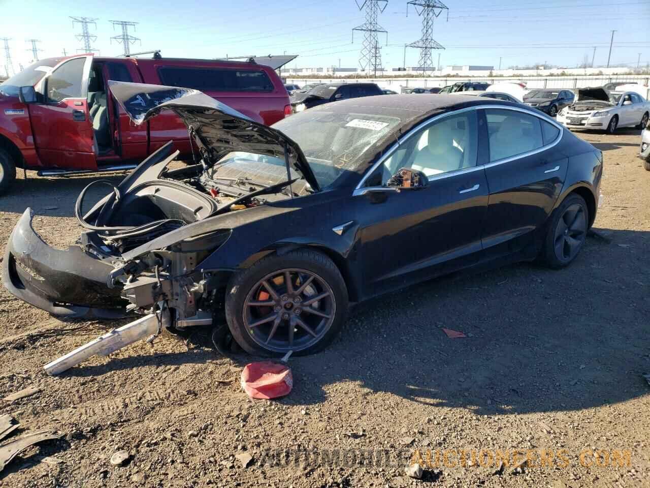 5YJ3E1EB5JF184286 TESLA MODEL 3 2018