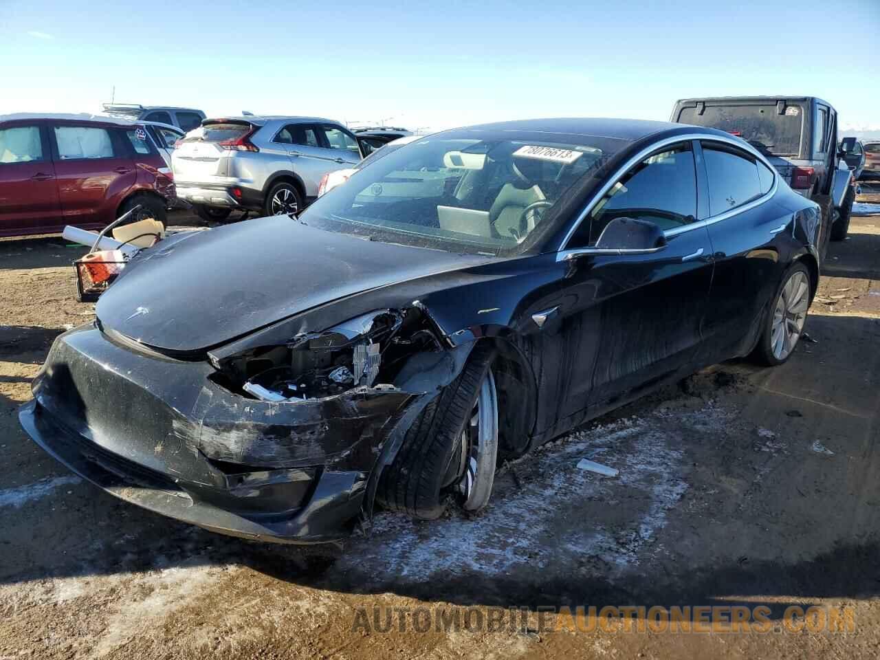 5YJ3E1EB5KF367950 TESLA MODEL 3 2019