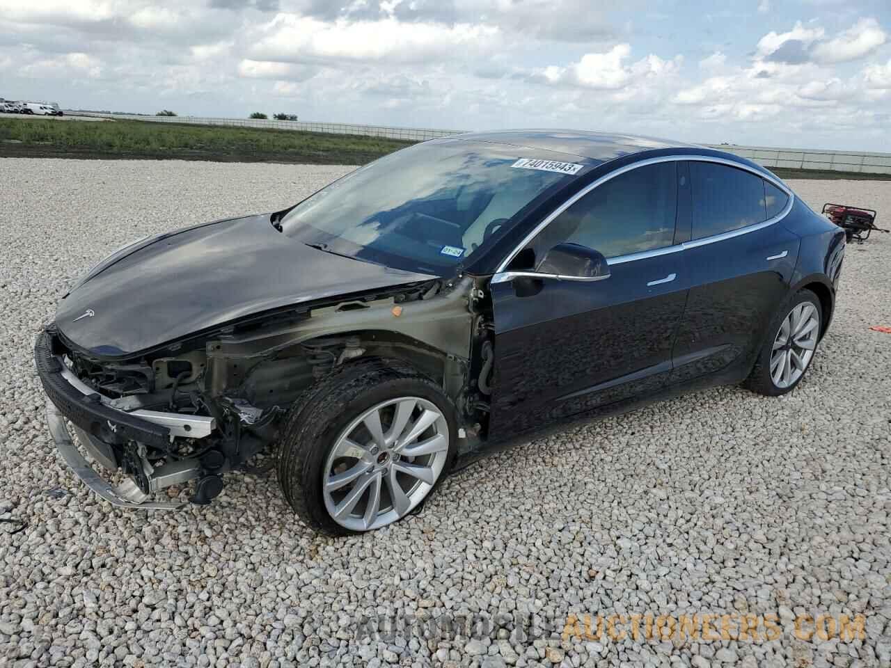 5YJ3E1EB5KF418671 TESLA MODEL 3 2019