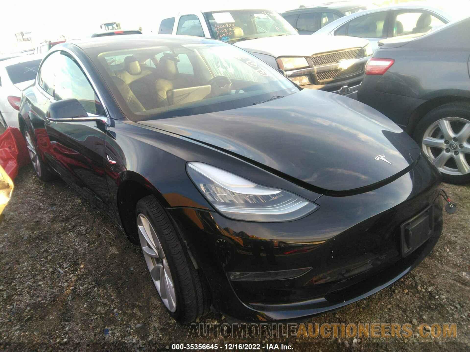 5YJ3E1EB5KF433543 TESLA MODEL 3 2019