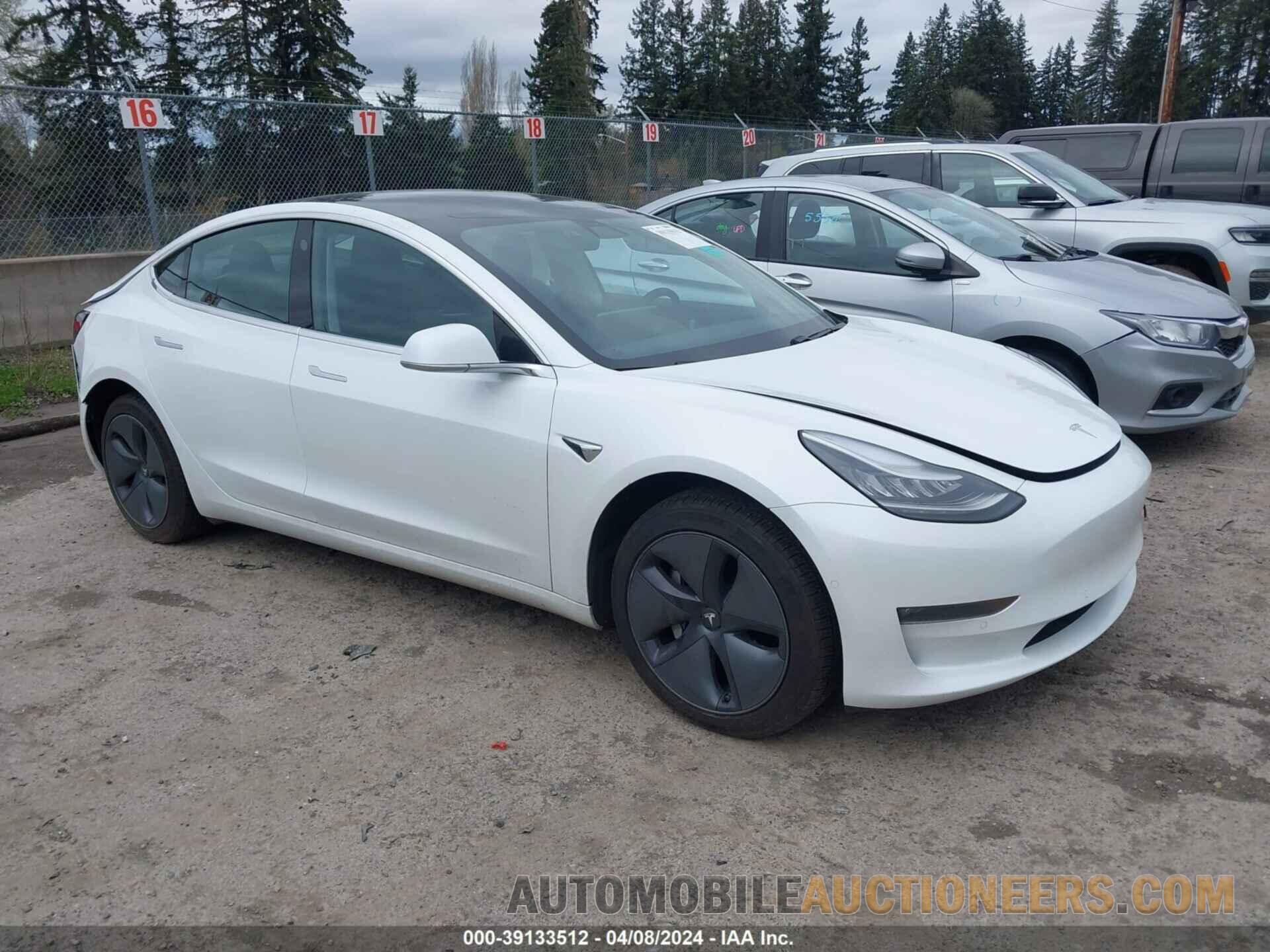 5YJ3E1EB5KF442243 TESLA MODEL 3 2019