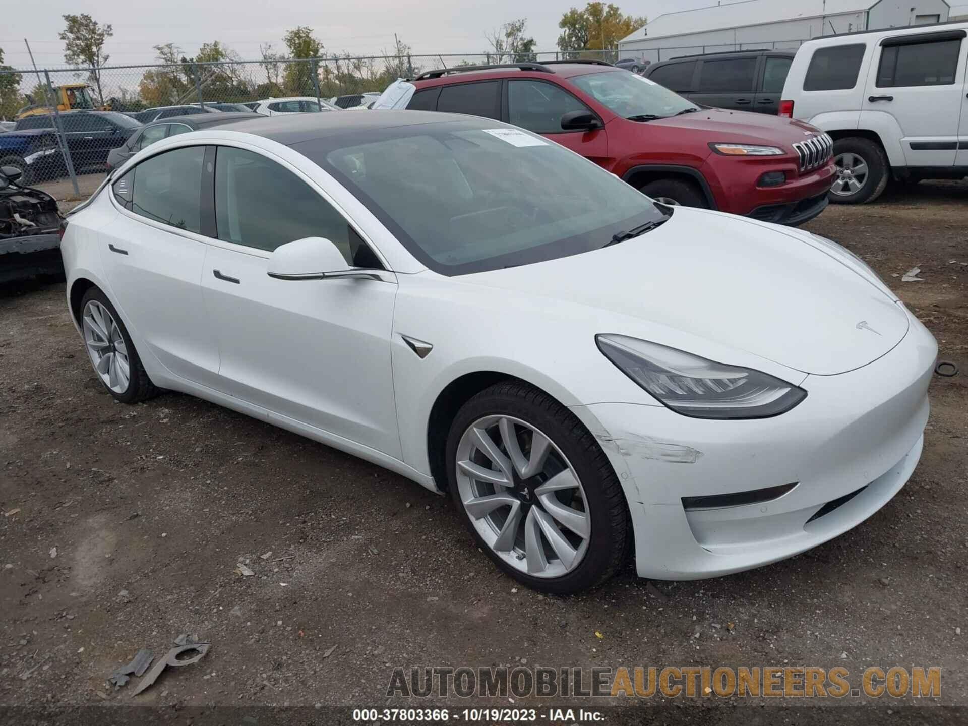 5YJ3E1EB5KF469314 TESLA MODEL 3 2019