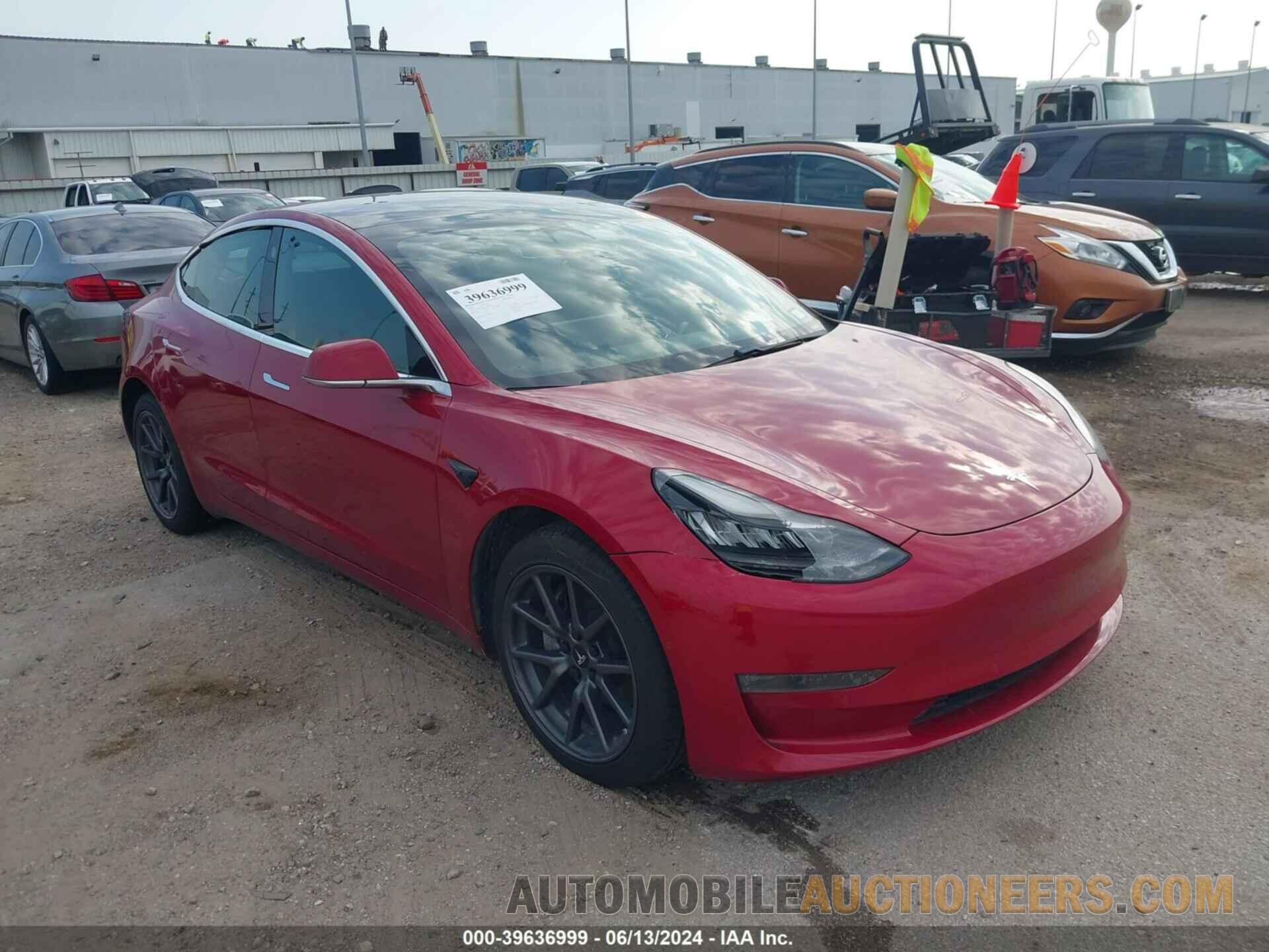 5YJ3E1EB5KF496674 TESLA MODEL 3 2019