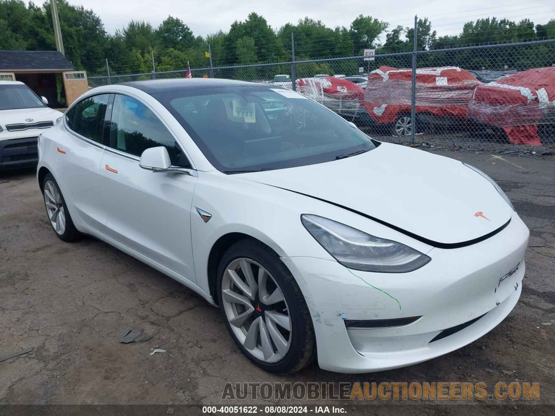 5YJ3E1EB5KF512419 TESLA MODEL 3 2019