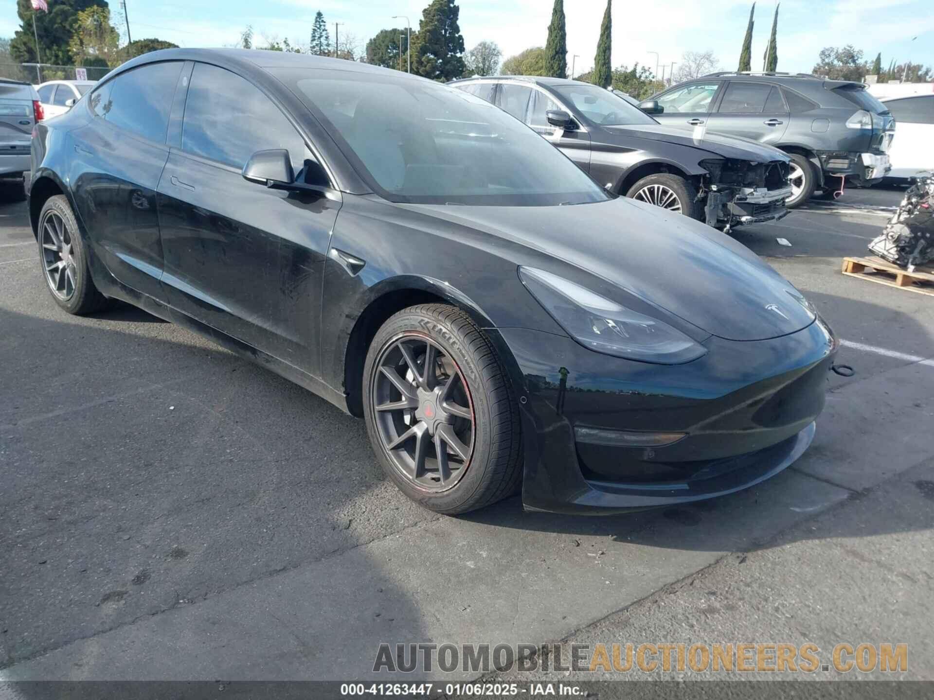 5YJ3E1EB5MF004325 TESLA MODEL 3 2021