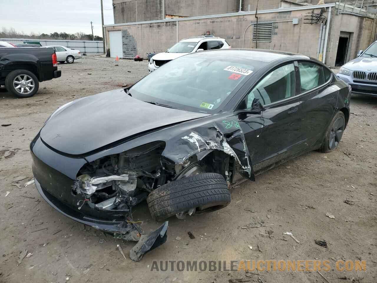 5YJ3E1EB5MF019763 TESLA MODEL 3 2021