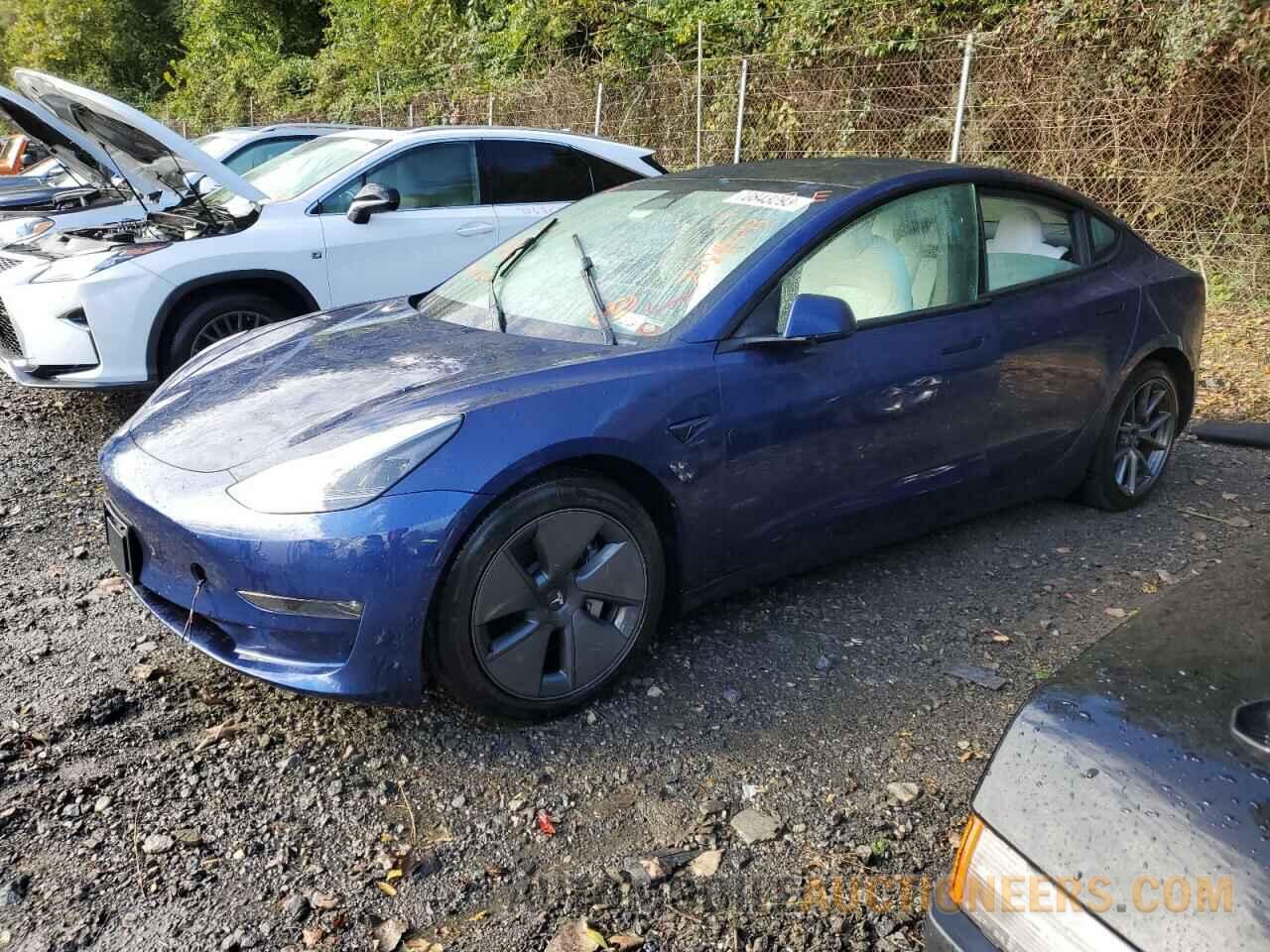 5YJ3E1EB5MF019939 TESLA MODEL 3 2021