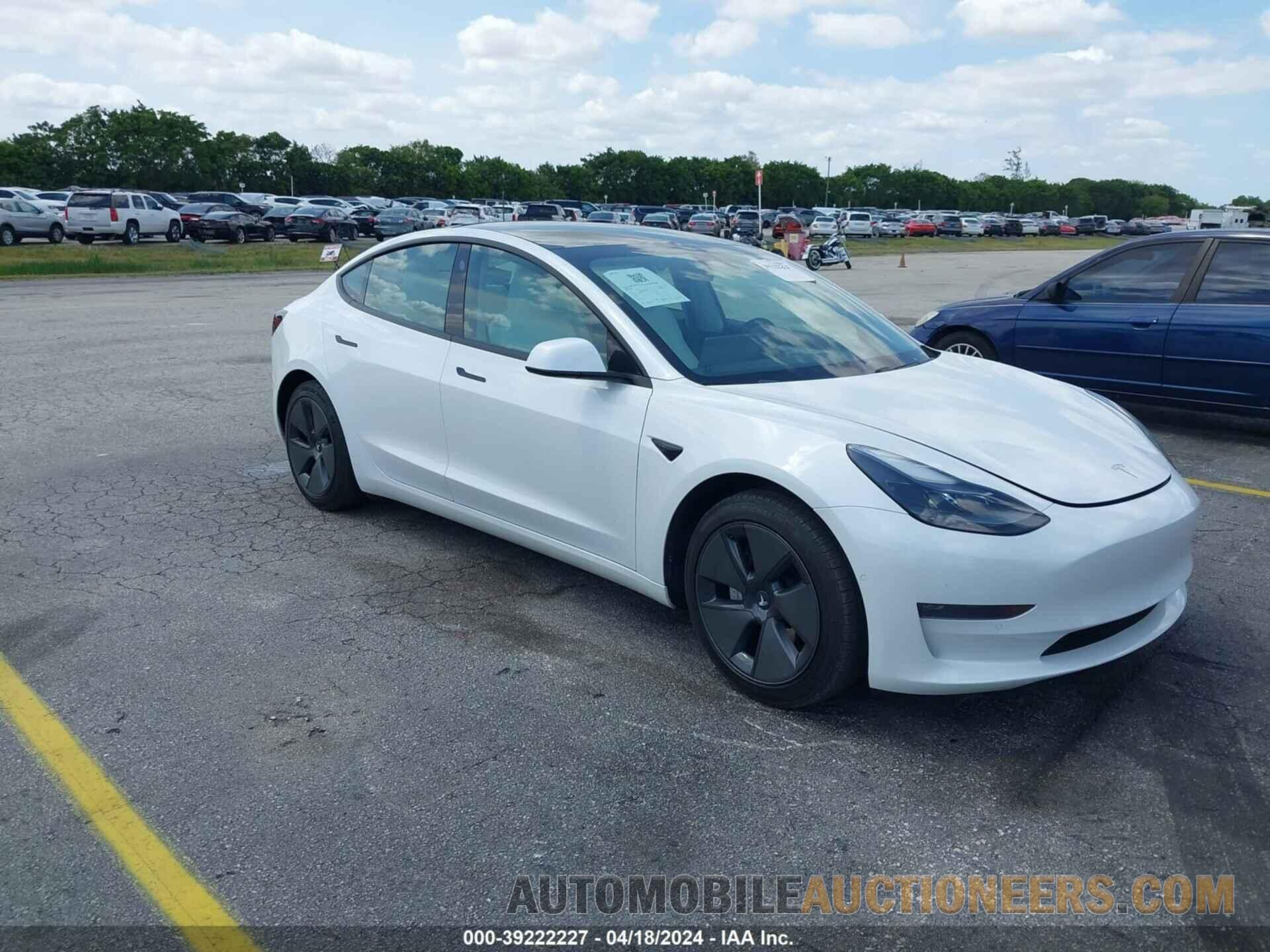 5YJ3E1EB5MF026423 TESLA MODEL 3 2021