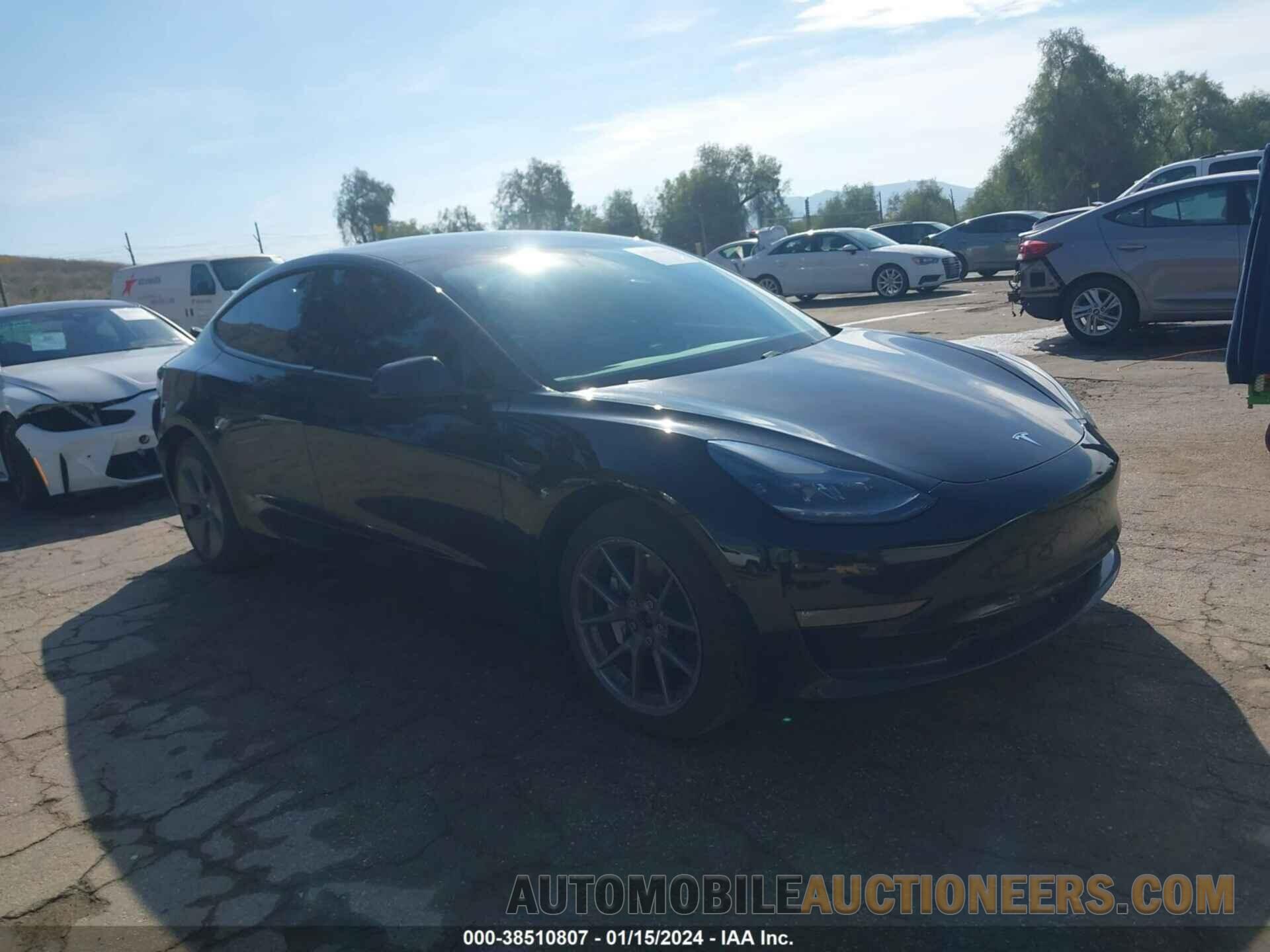 5YJ3E1EB5MF033307 TESLA MODEL 3 2021