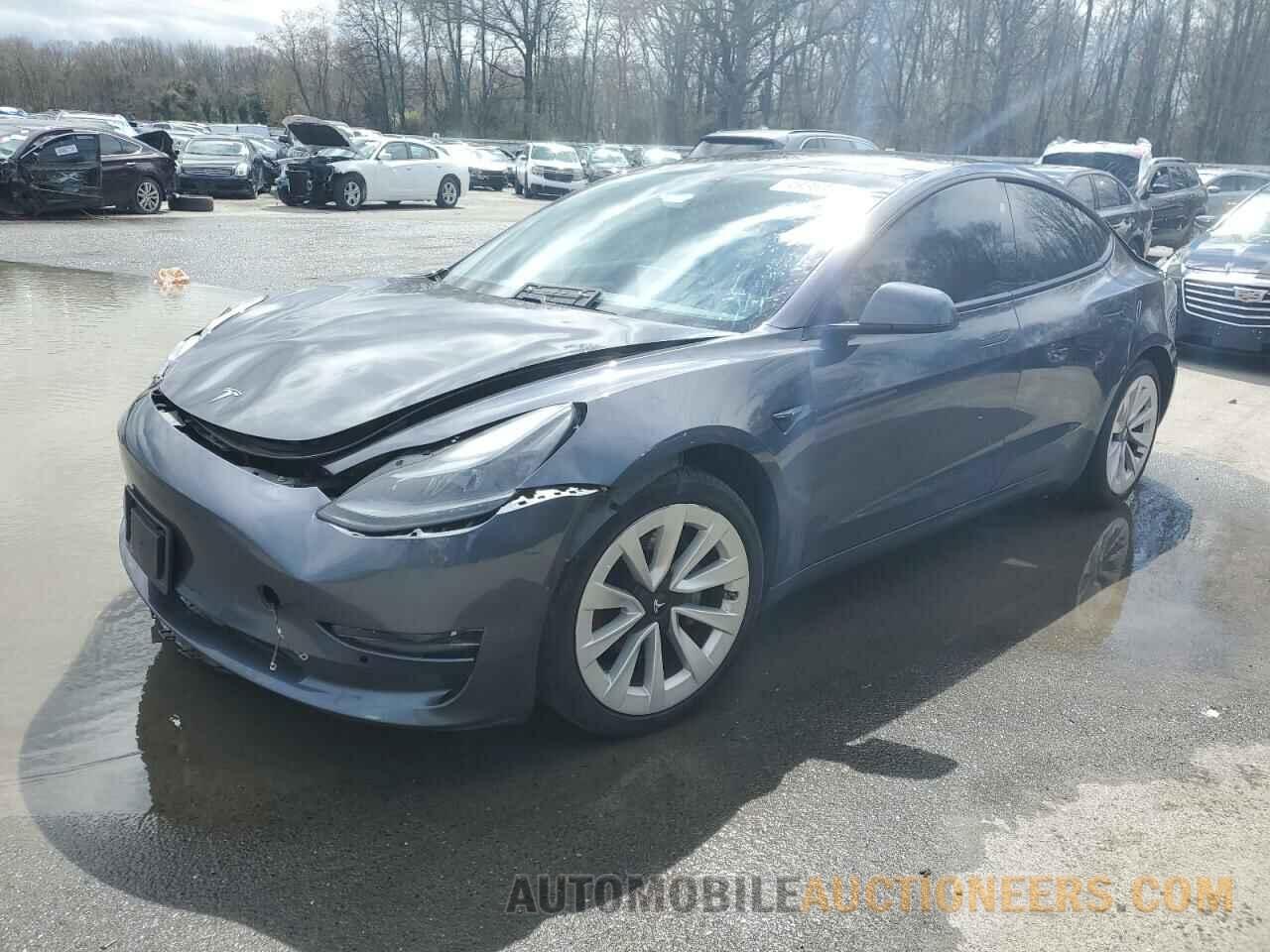 5YJ3E1EB5MF045845 TESLA MODEL 3 2021