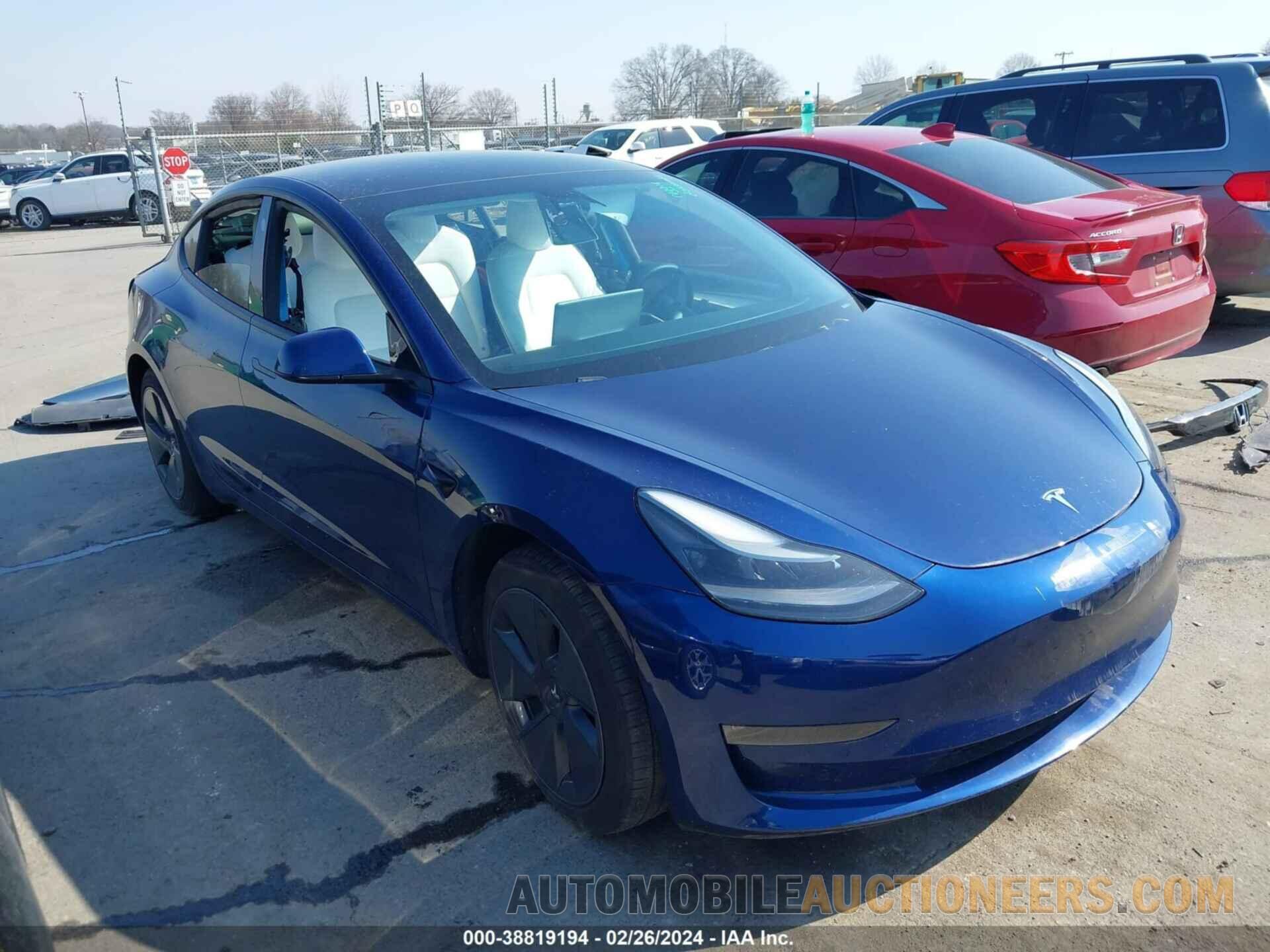 5YJ3E1EB5MF063472 TESLA MODEL 3 2021