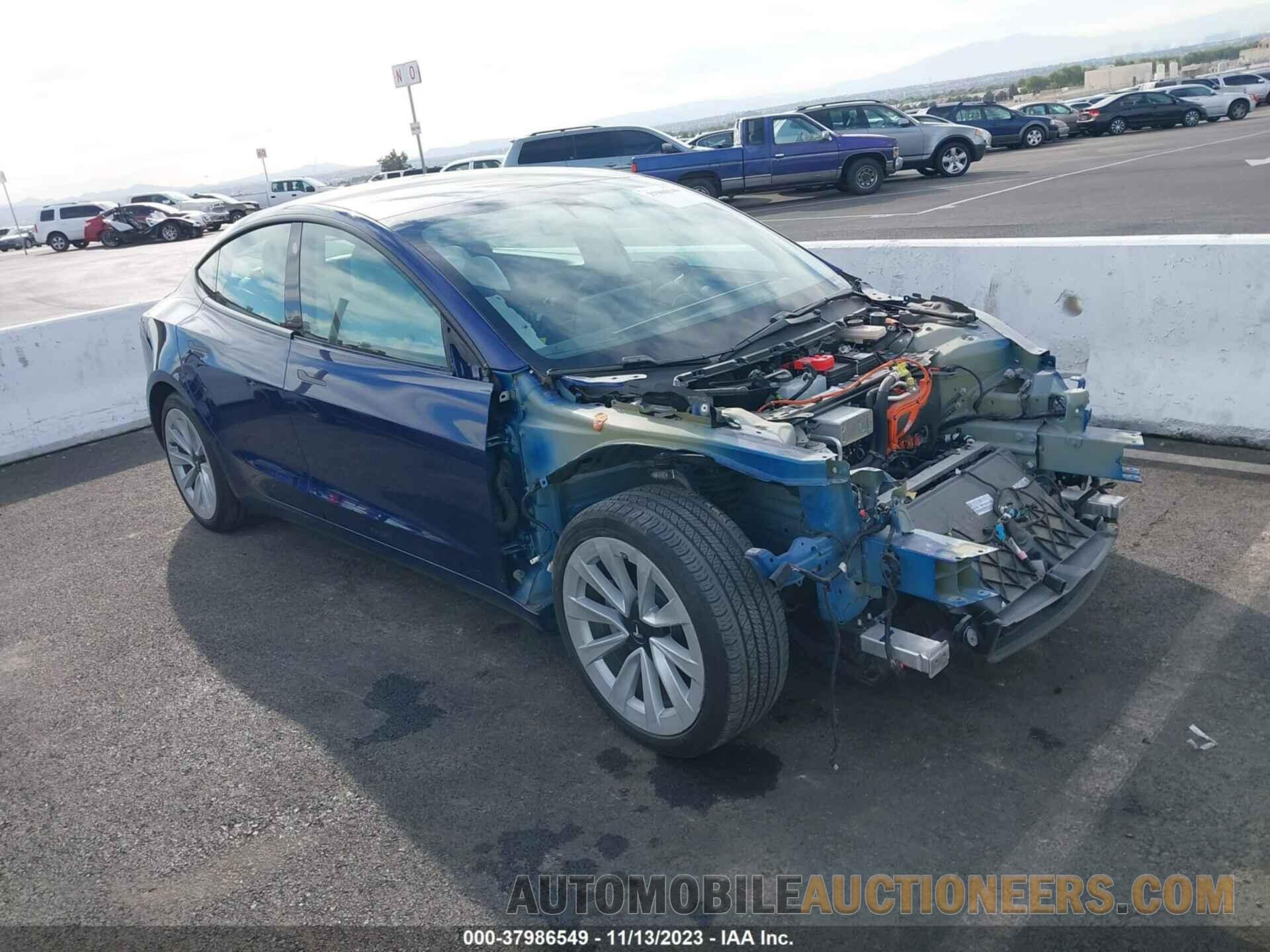 5YJ3E1EB5MF069918 TESLA MODEL 3 2021