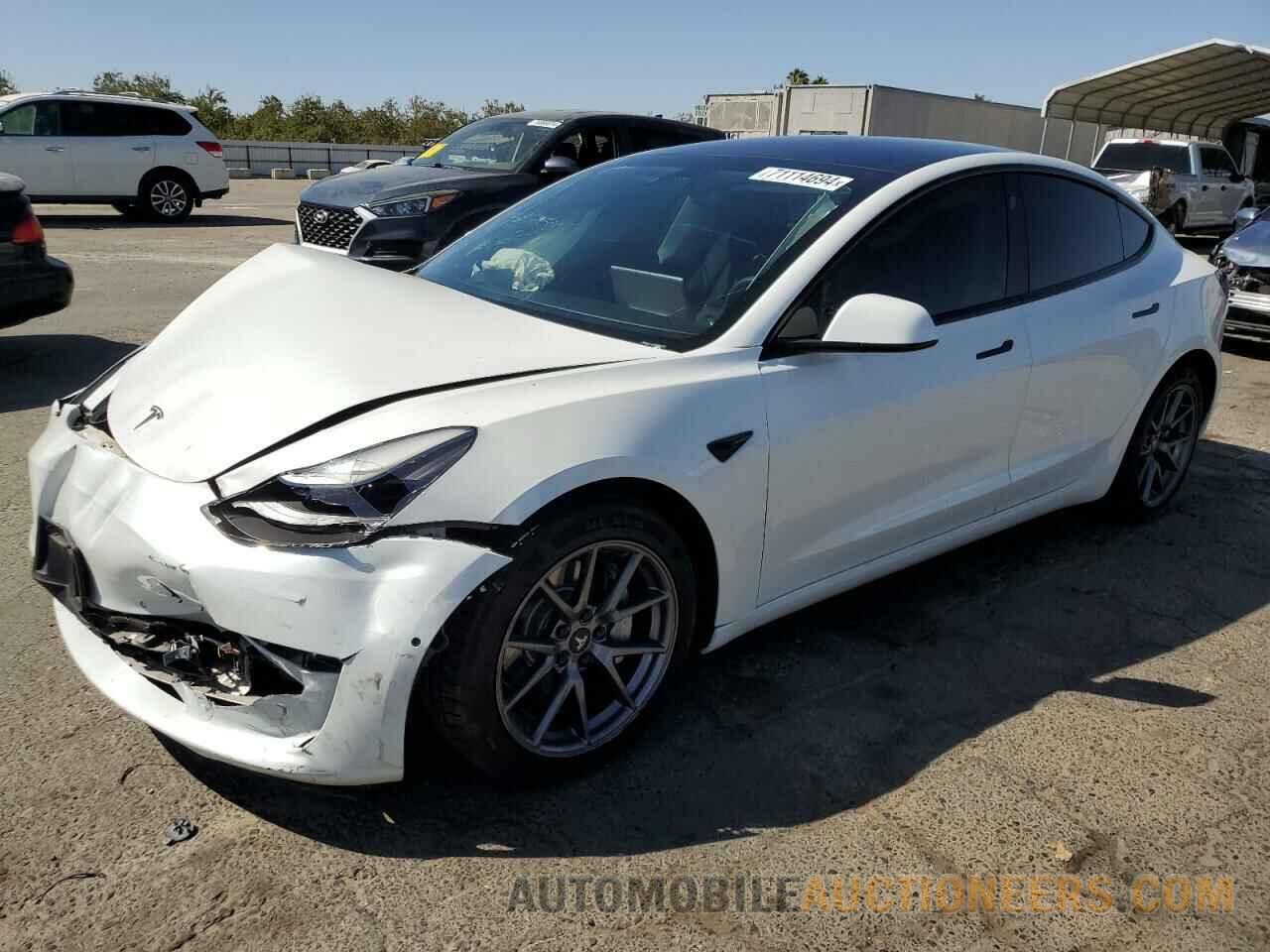 5YJ3E1EB5MF072009 TESLA MODEL 3 2021