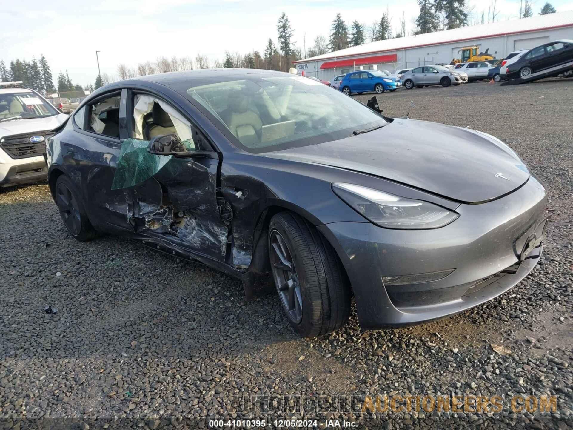 5YJ3E1EB5MF073306 TESLA MODEL 3 2021