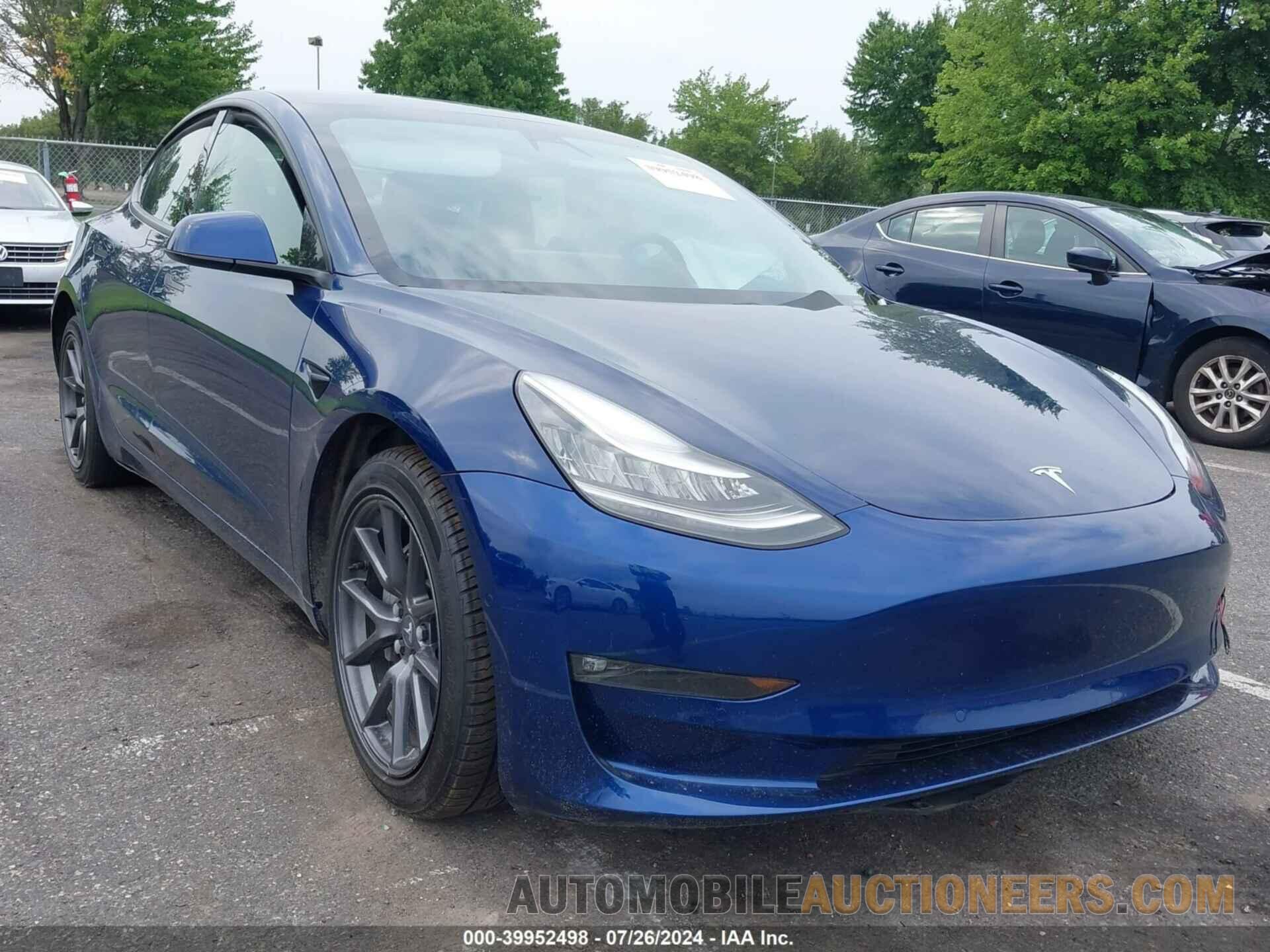 5YJ3E1EB5MF853256 TESLA MODEL 3 2021