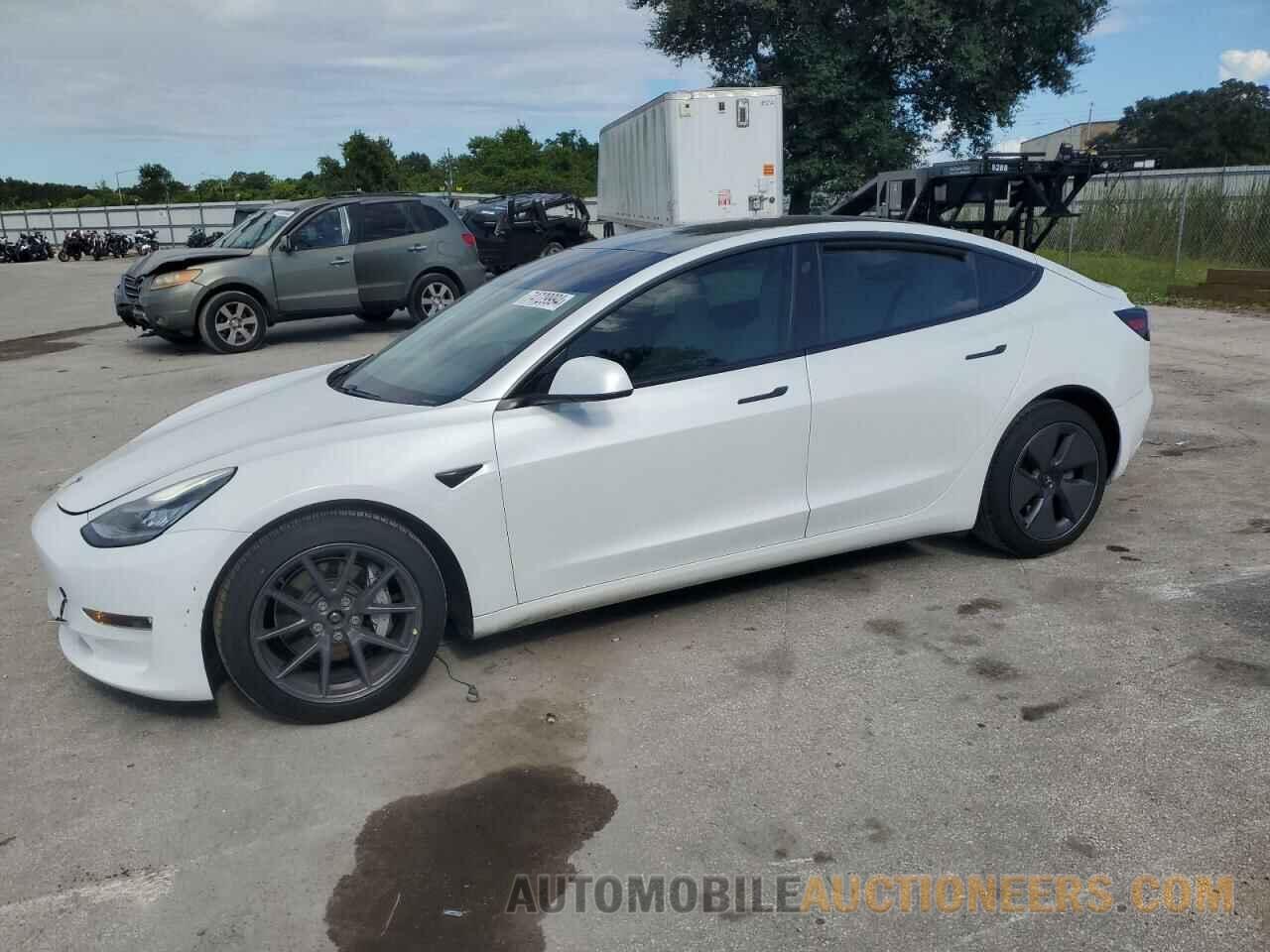 5YJ3E1EB5MF855170 TESLA MODEL 3 2021