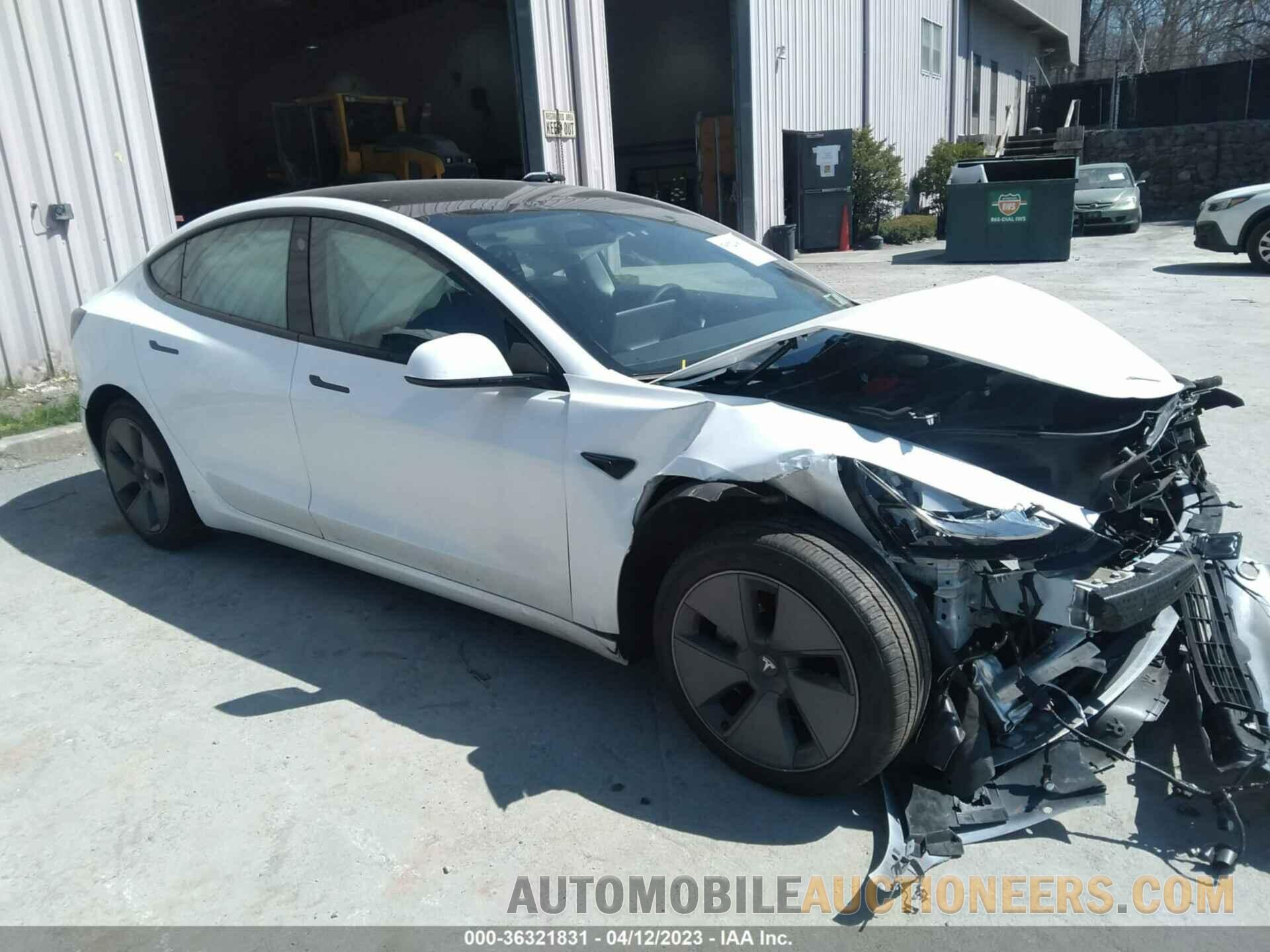 5YJ3E1EB5MF855489 TESLA MODEL 3 2021