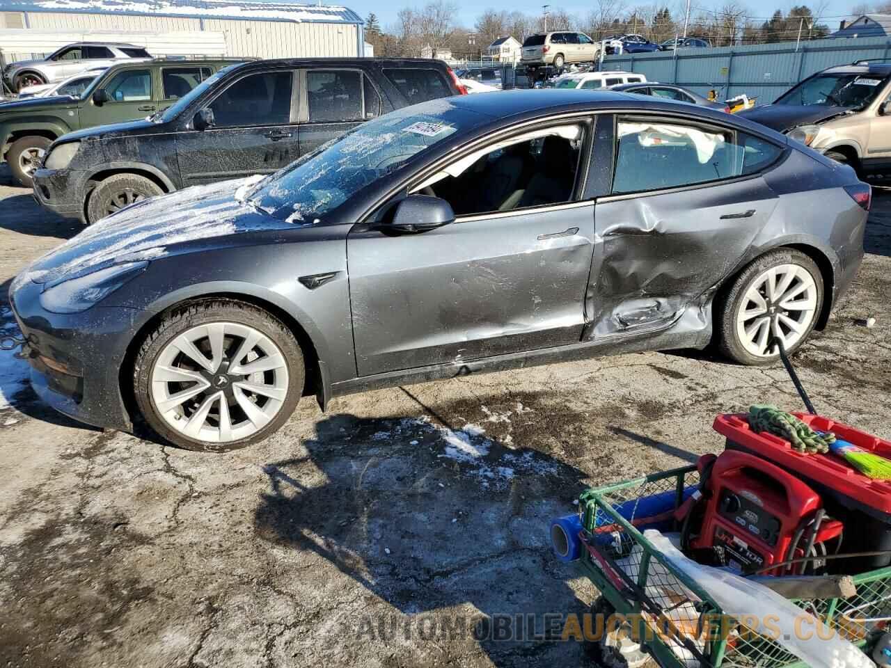 5YJ3E1EB5MF855606 TESLA MODEL 3 2021