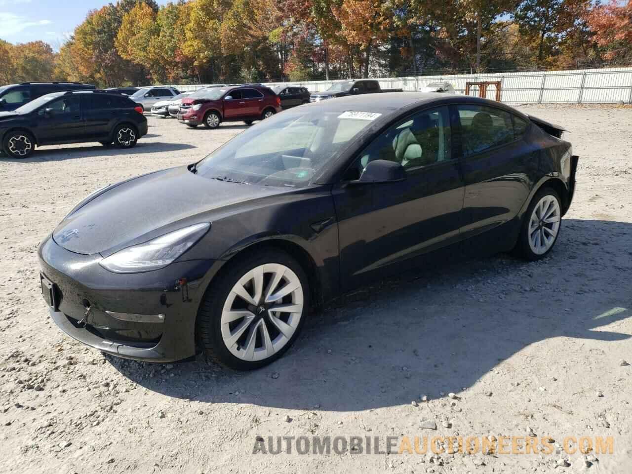 5YJ3E1EB5MF855766 TESLA MODEL 3 2021