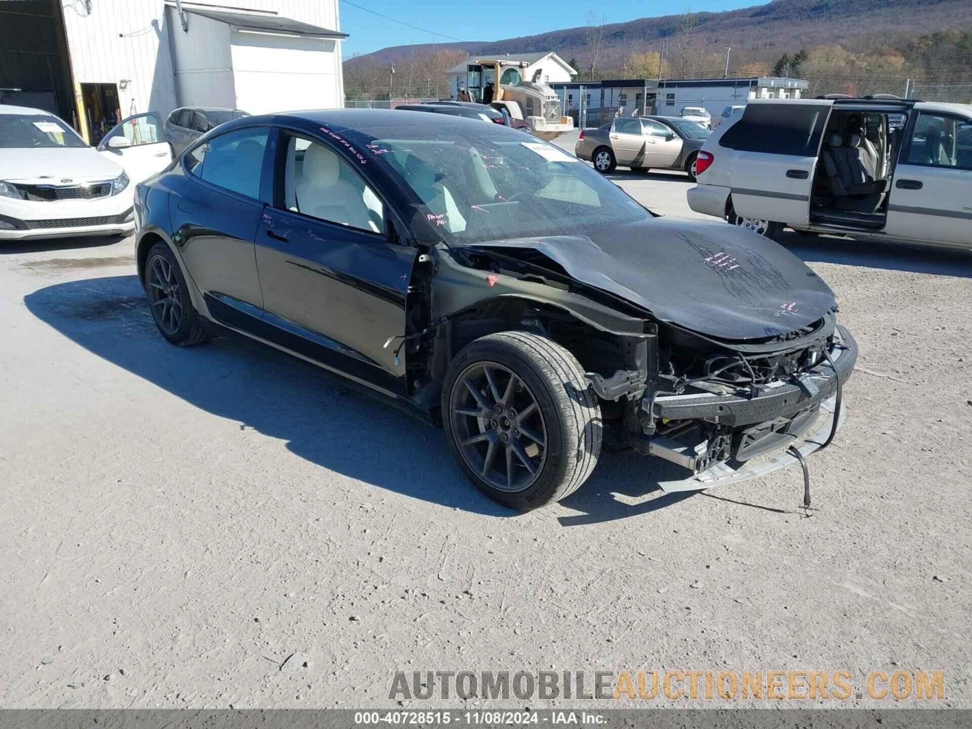 5YJ3E1EB5MF858618 TESLA MODEL 3 2021