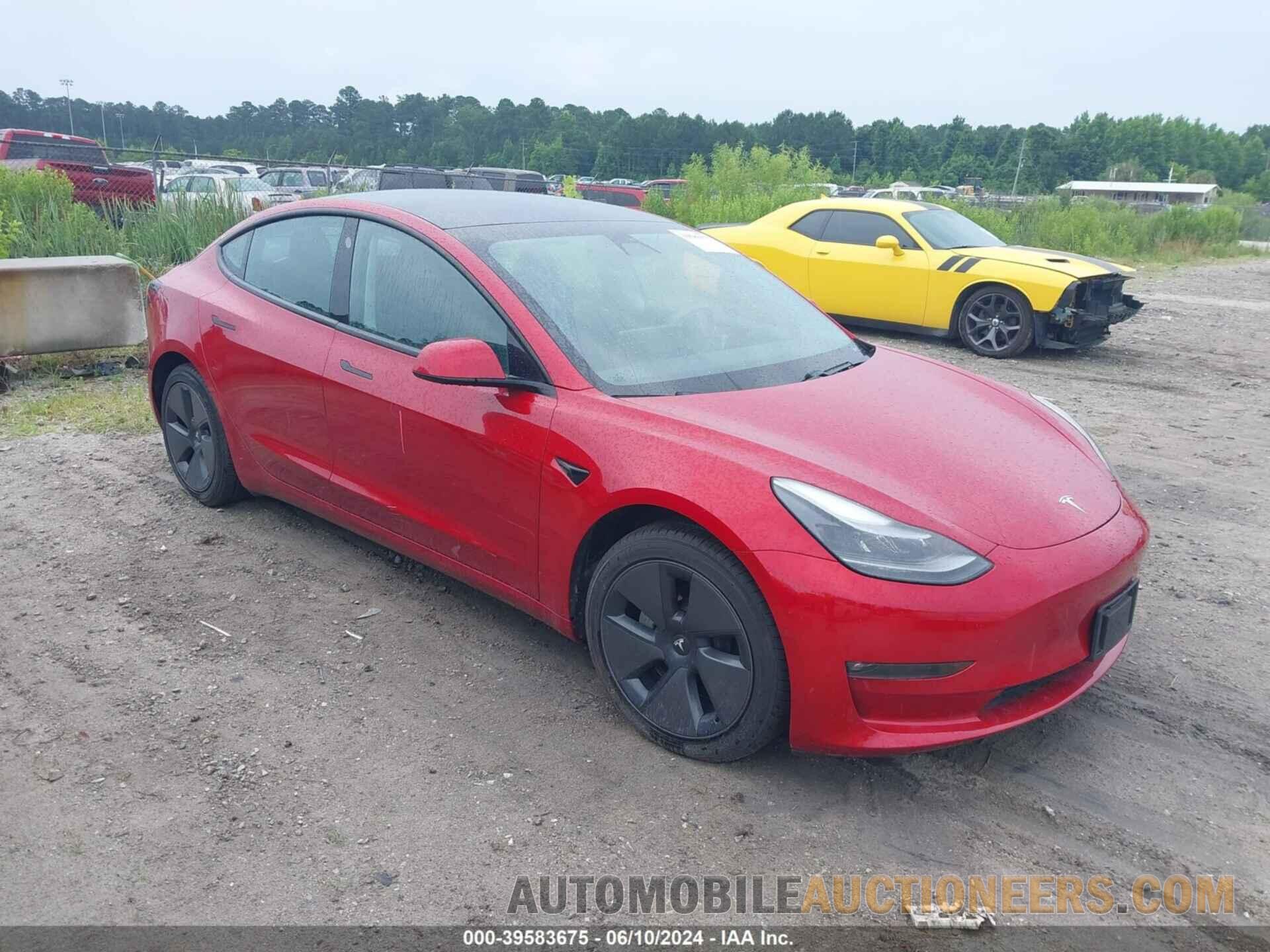 5YJ3E1EB5MF906568 TESLA MODEL 3 2021