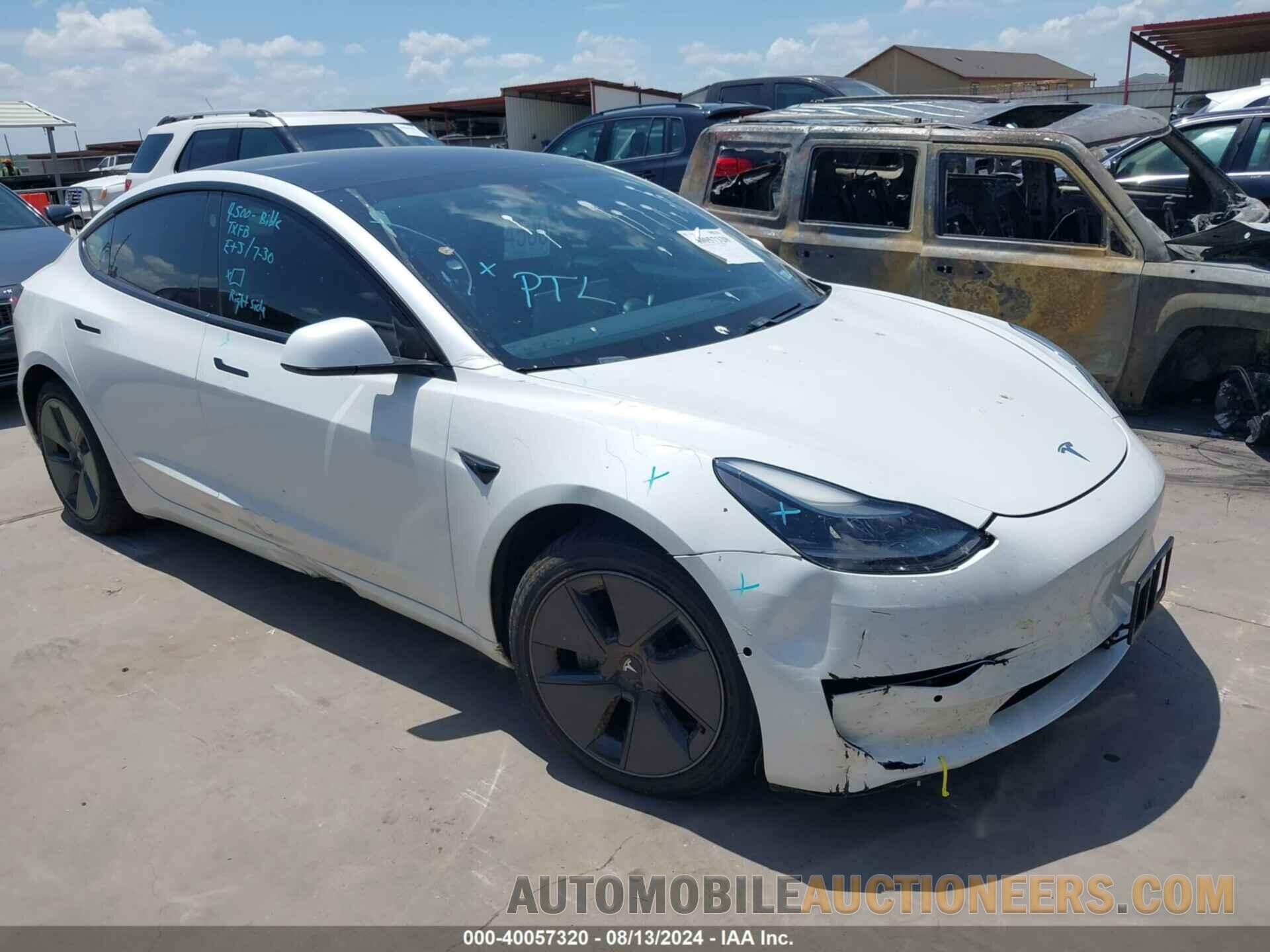 5YJ3E1EB5MF906683 TESLA MODEL 3 2021