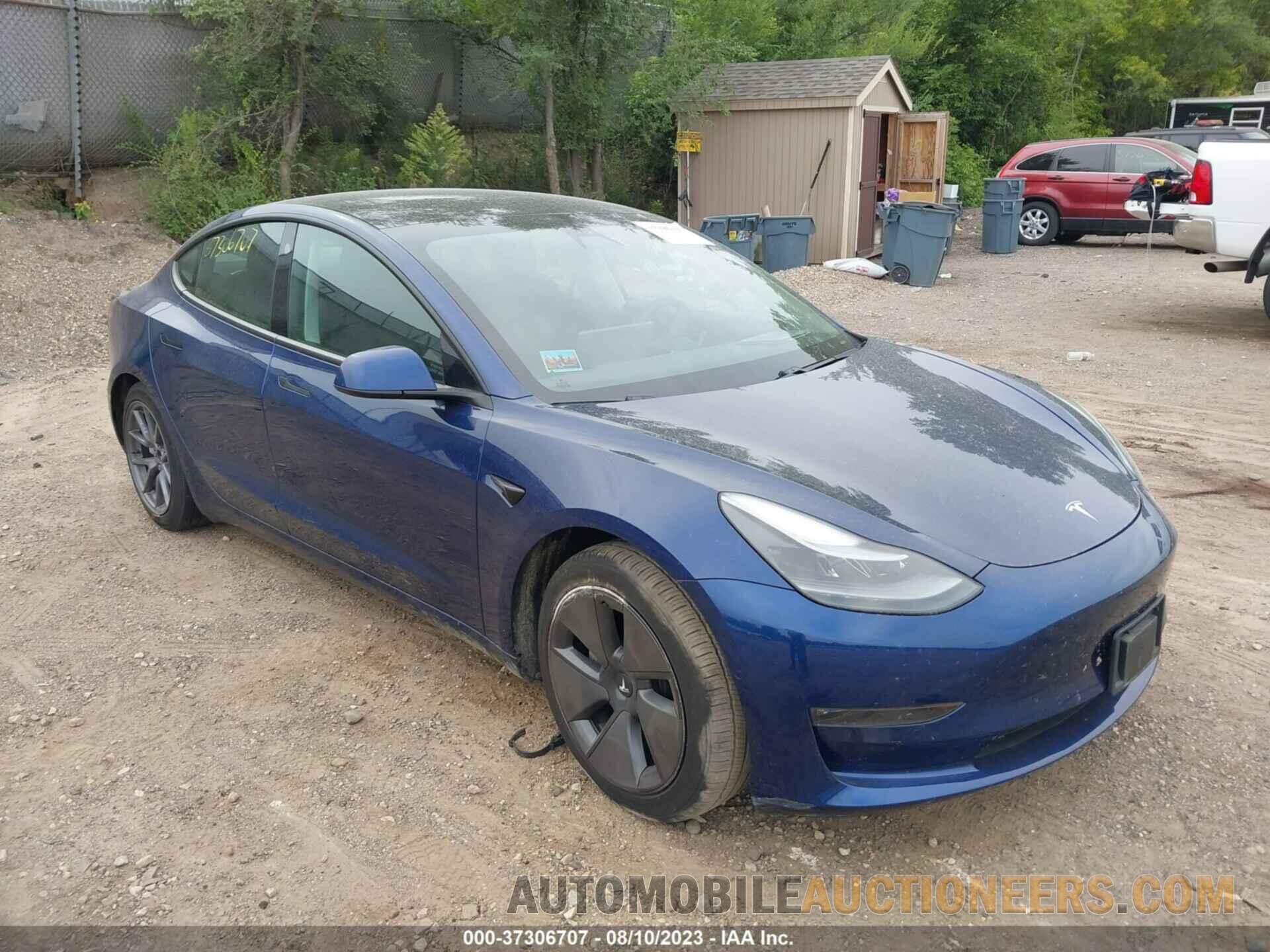 5YJ3E1EB5MF919143 TESLA MODEL 3 2021