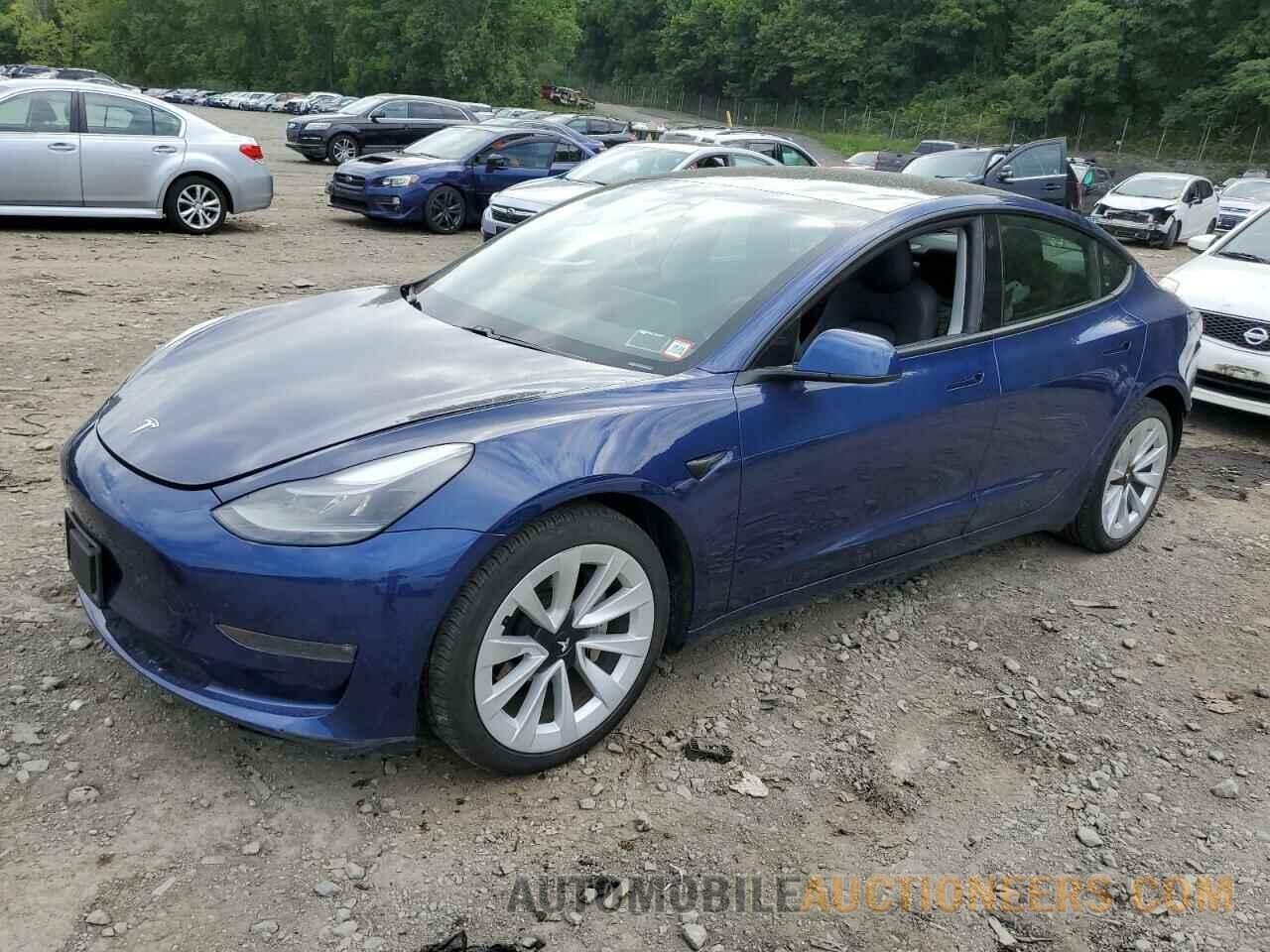 5YJ3E1EB5MF924486 TESLA MODEL 3 2021