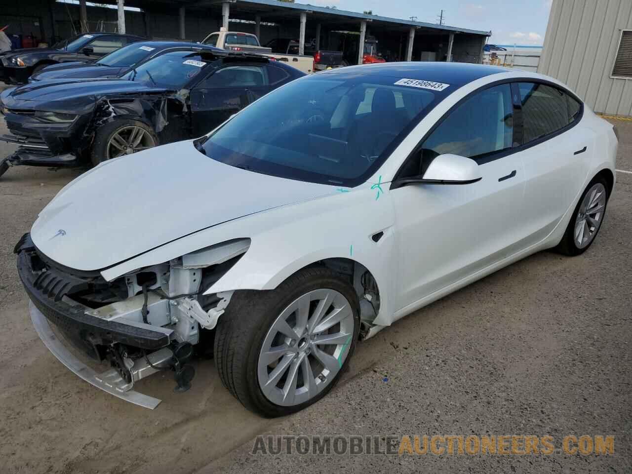 5YJ3E1EB5MF927470 TESLA MODEL 3 2021