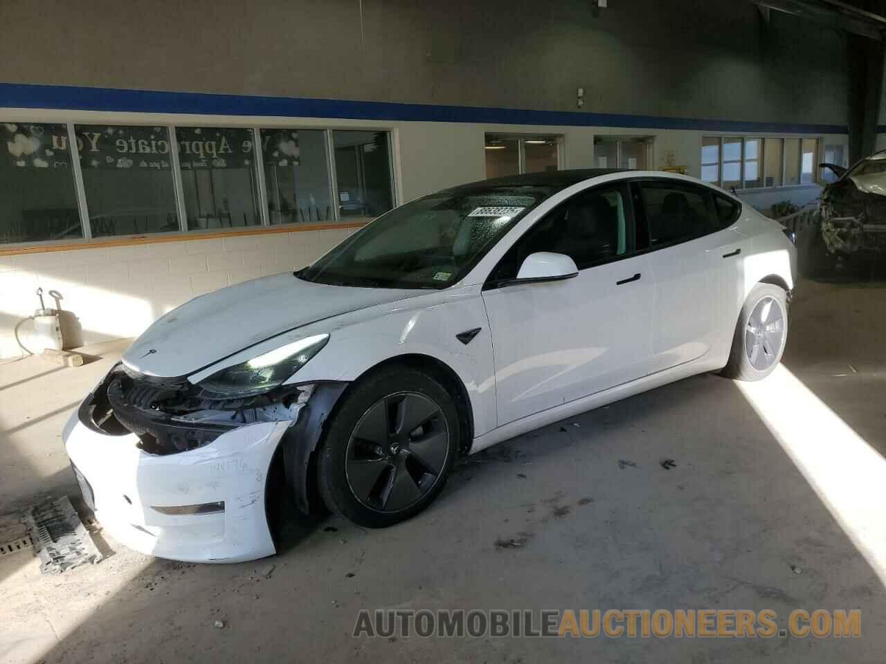 5YJ3E1EB5MF980055 TESLA MODEL 3 2021