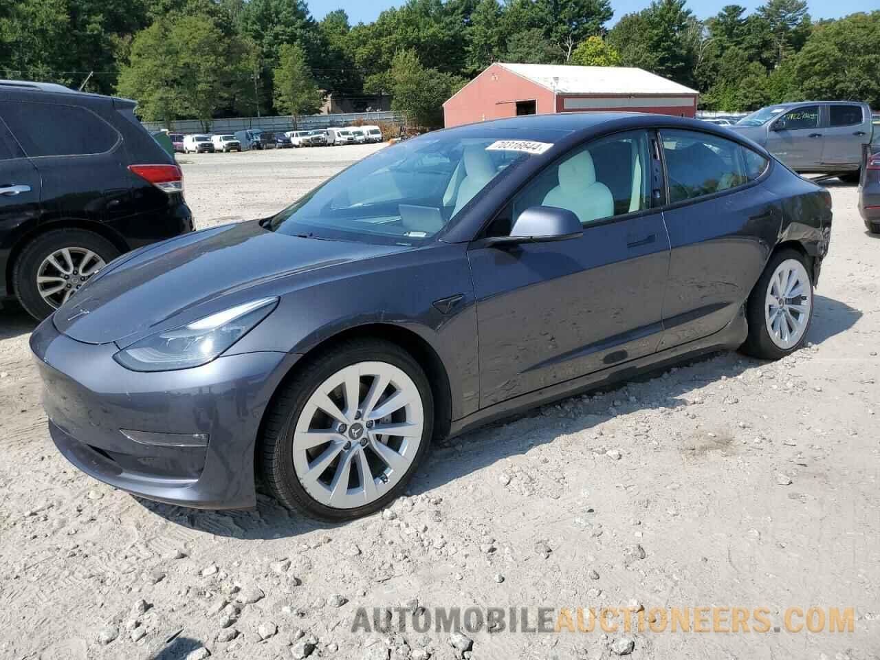 5YJ3E1EB5MF980704 TESLA MODEL 3 2021